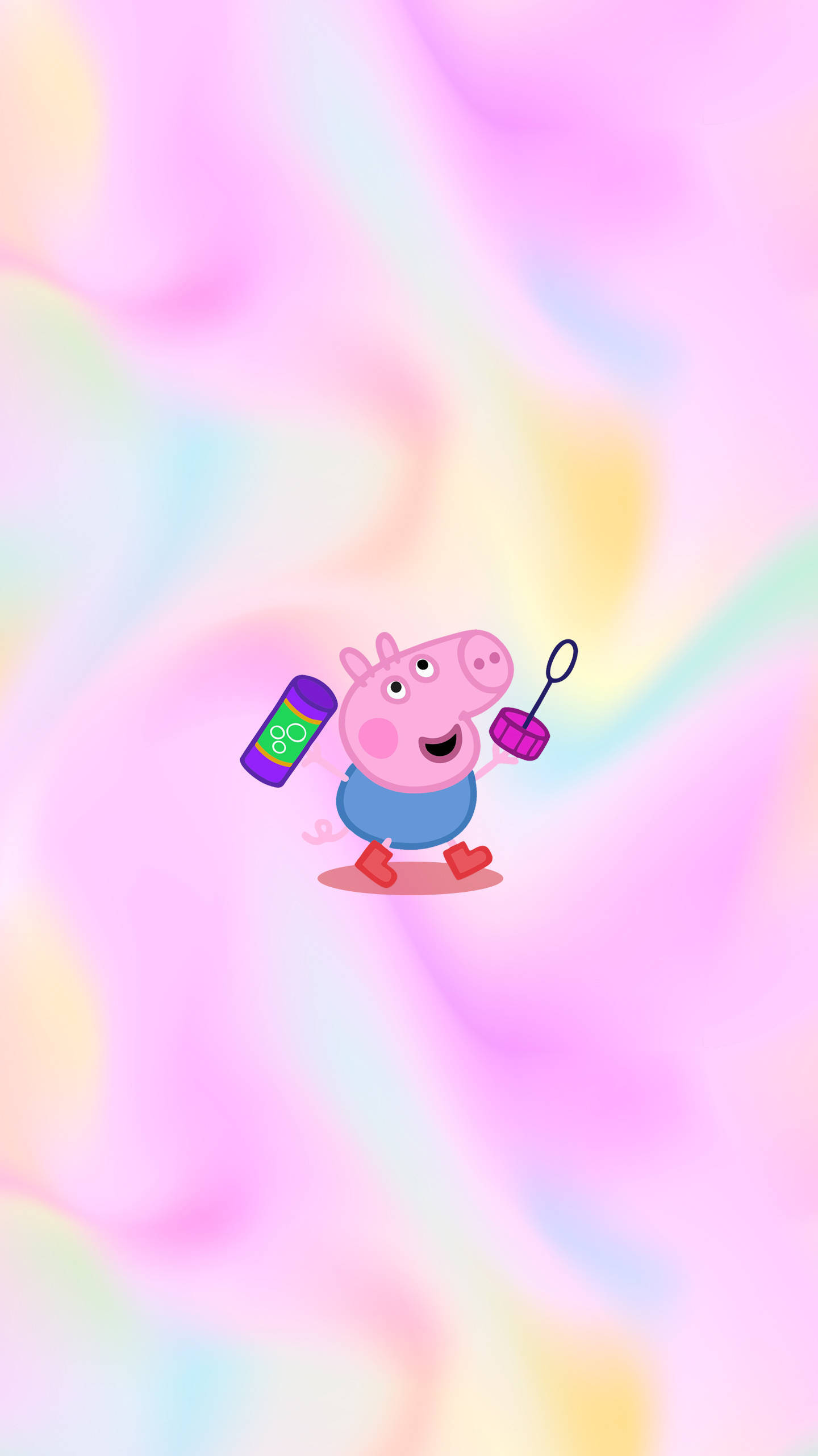 Peppa Pig iPhone George kuplien kanssa Taustakuvat