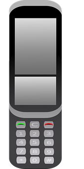 Perinteinen läppäpuhelin vektorigrafiikkana Taustakuvat