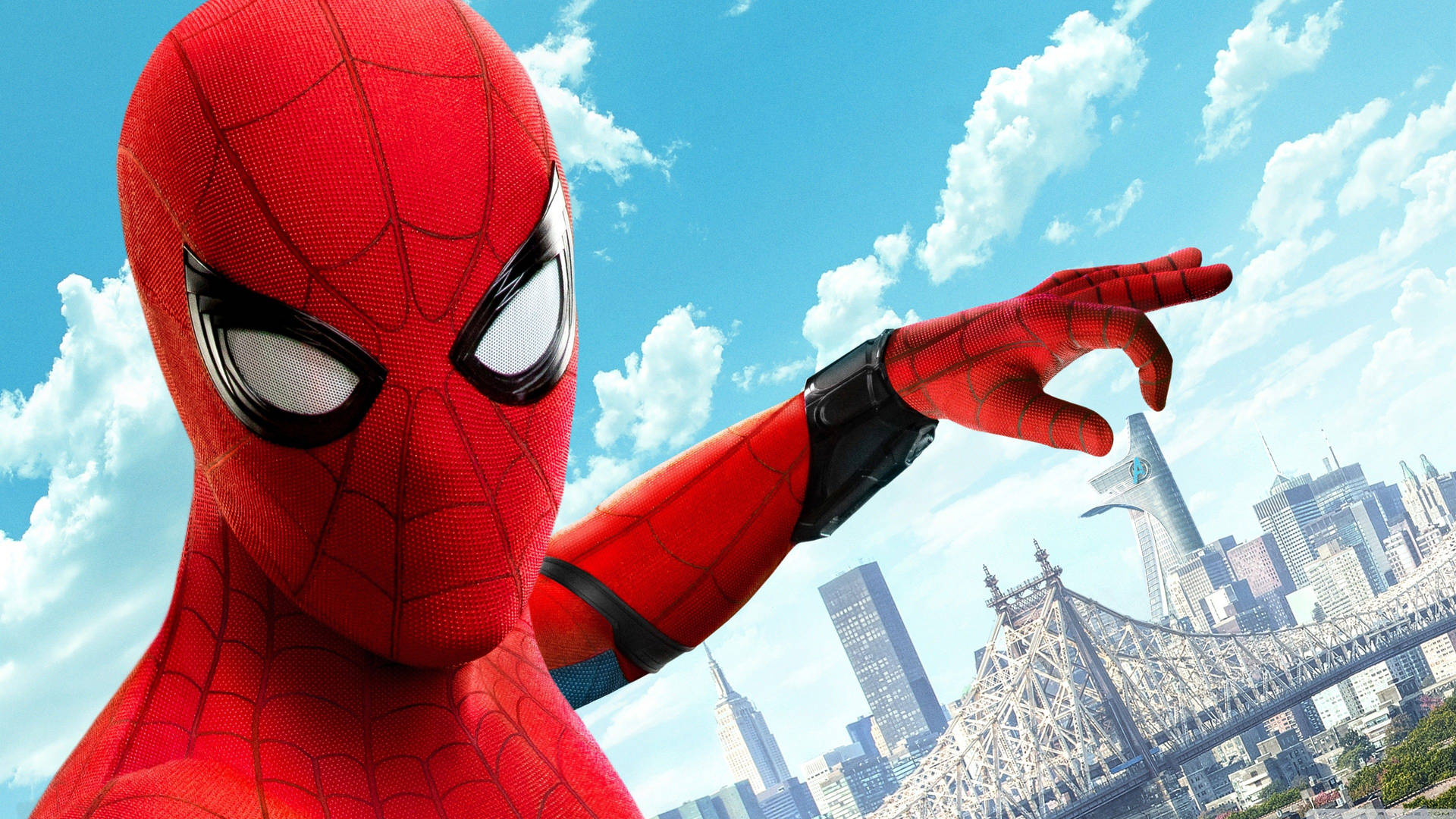 Peter Parker ja Kostajat ottavat maailman haltuun torninsa huipulta Taustakuvat