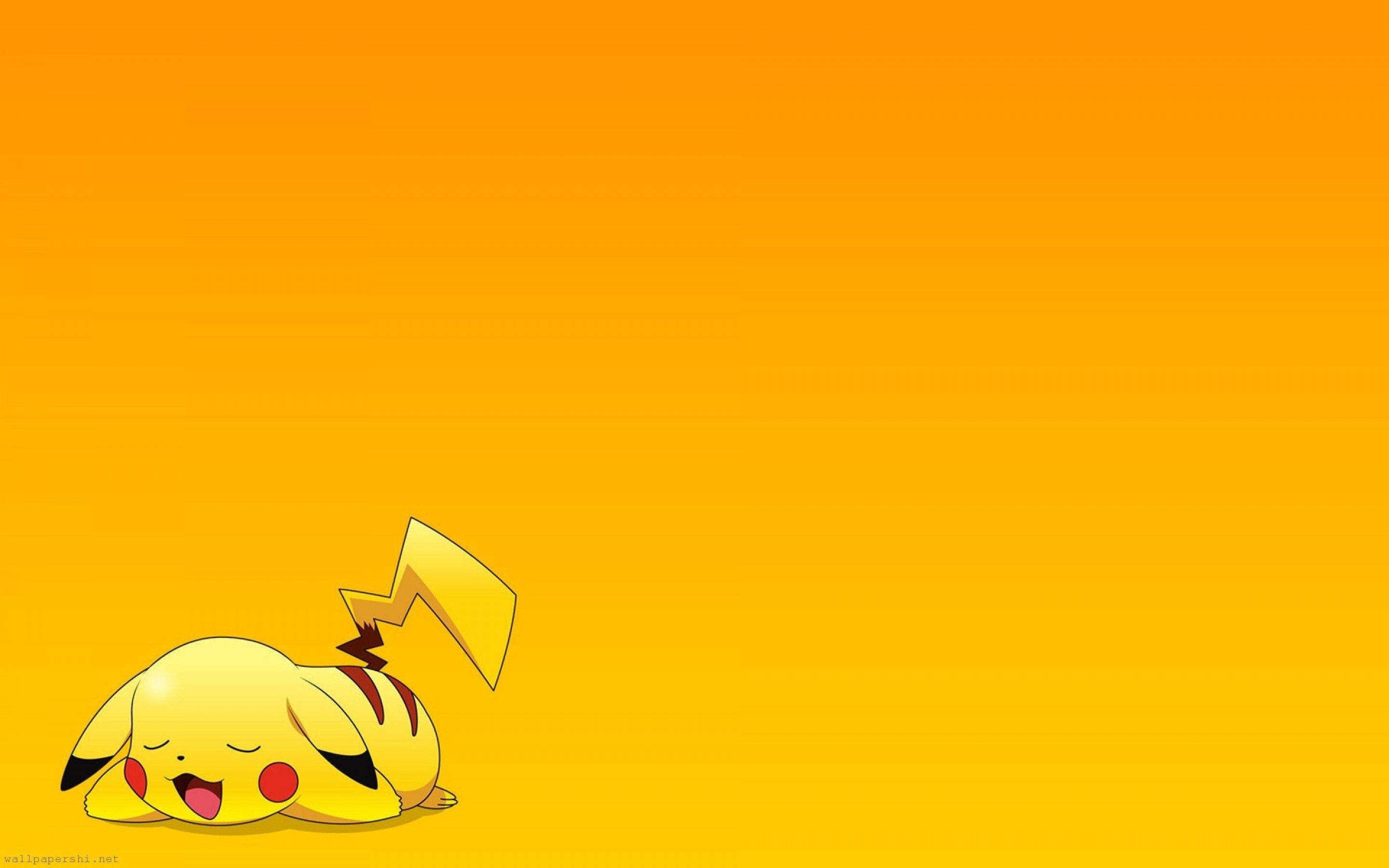 Pidä tauko, Pikachu Taustakuvat