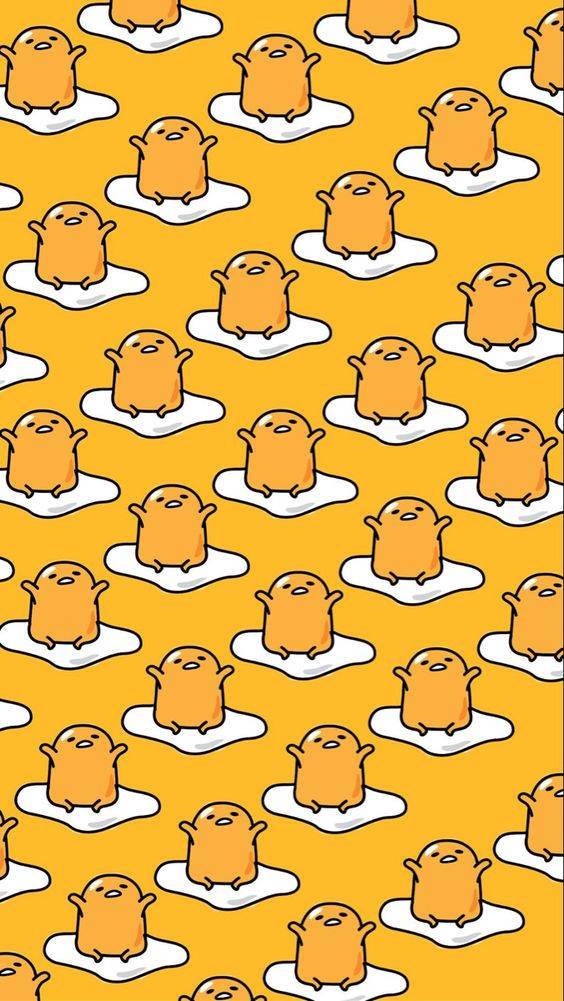 Pieni Gudetama-esteettinen kuvio Taustakuvat