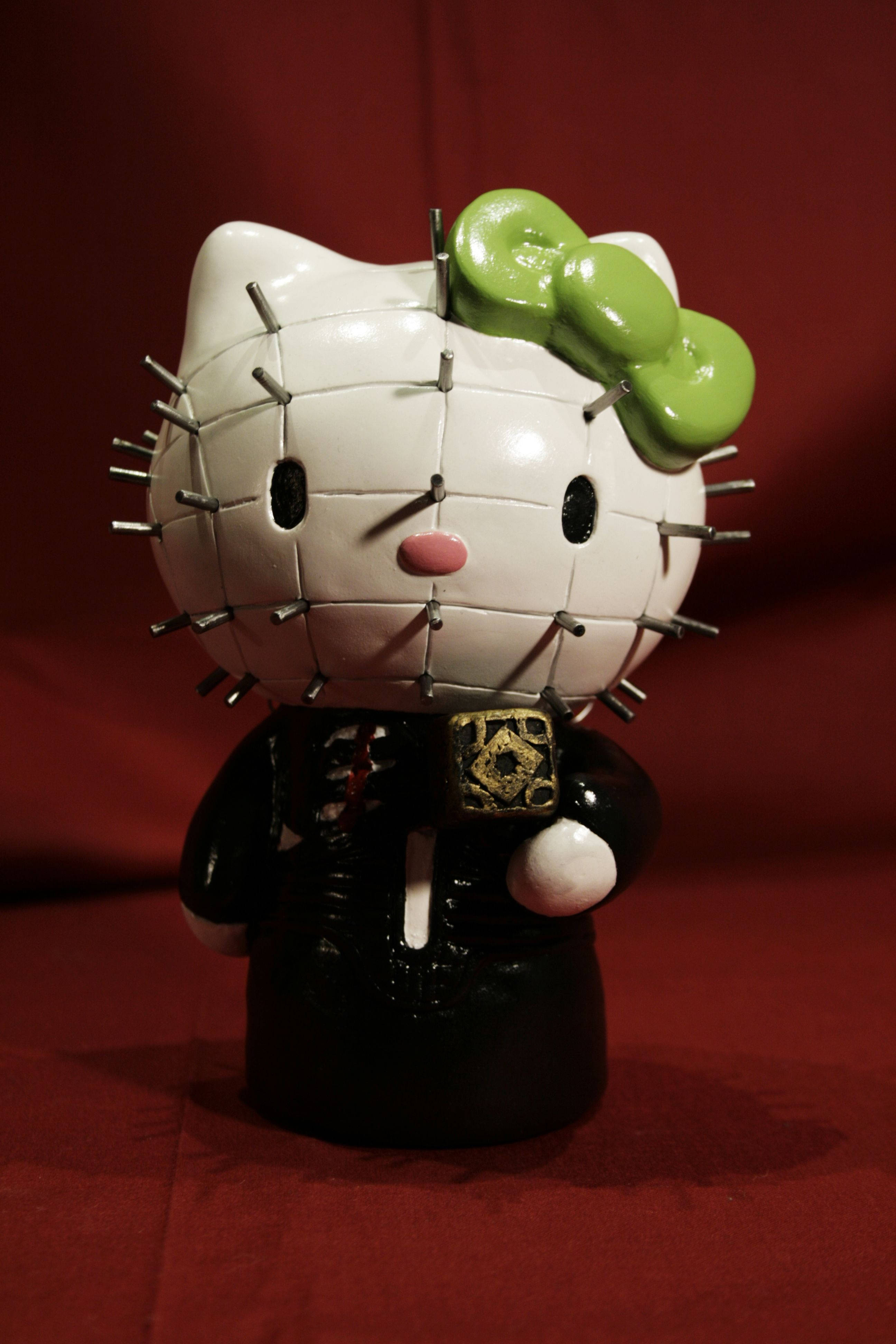Piikkinaamainen Hello Kitty Halloween Taustakuvat