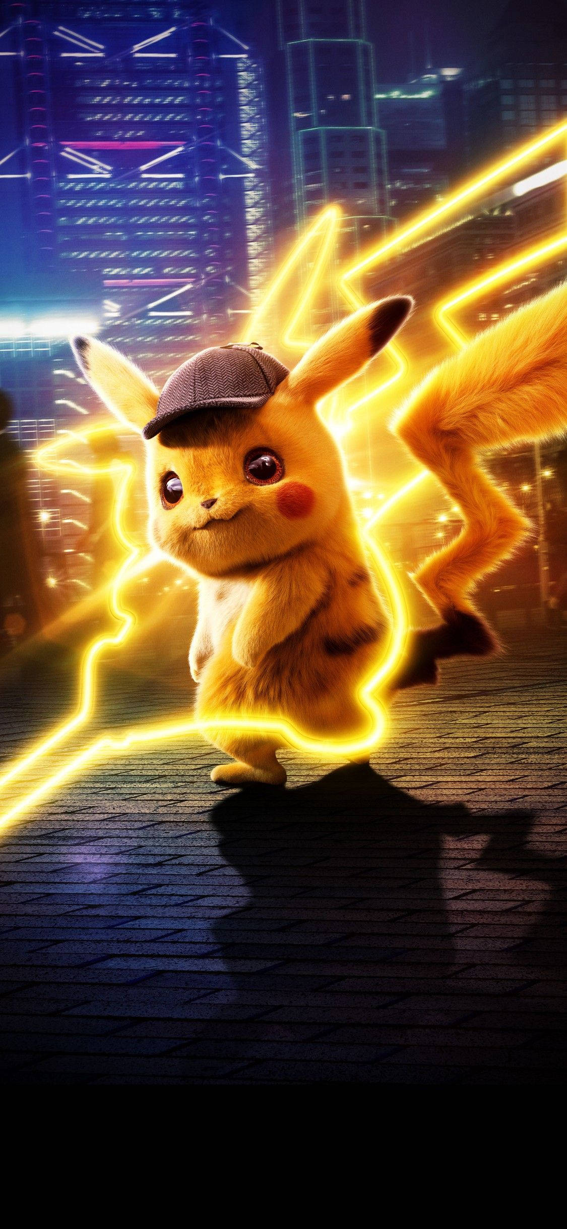 Pikachu 3D Etsivä Pikachu salamalla Taustakuvat