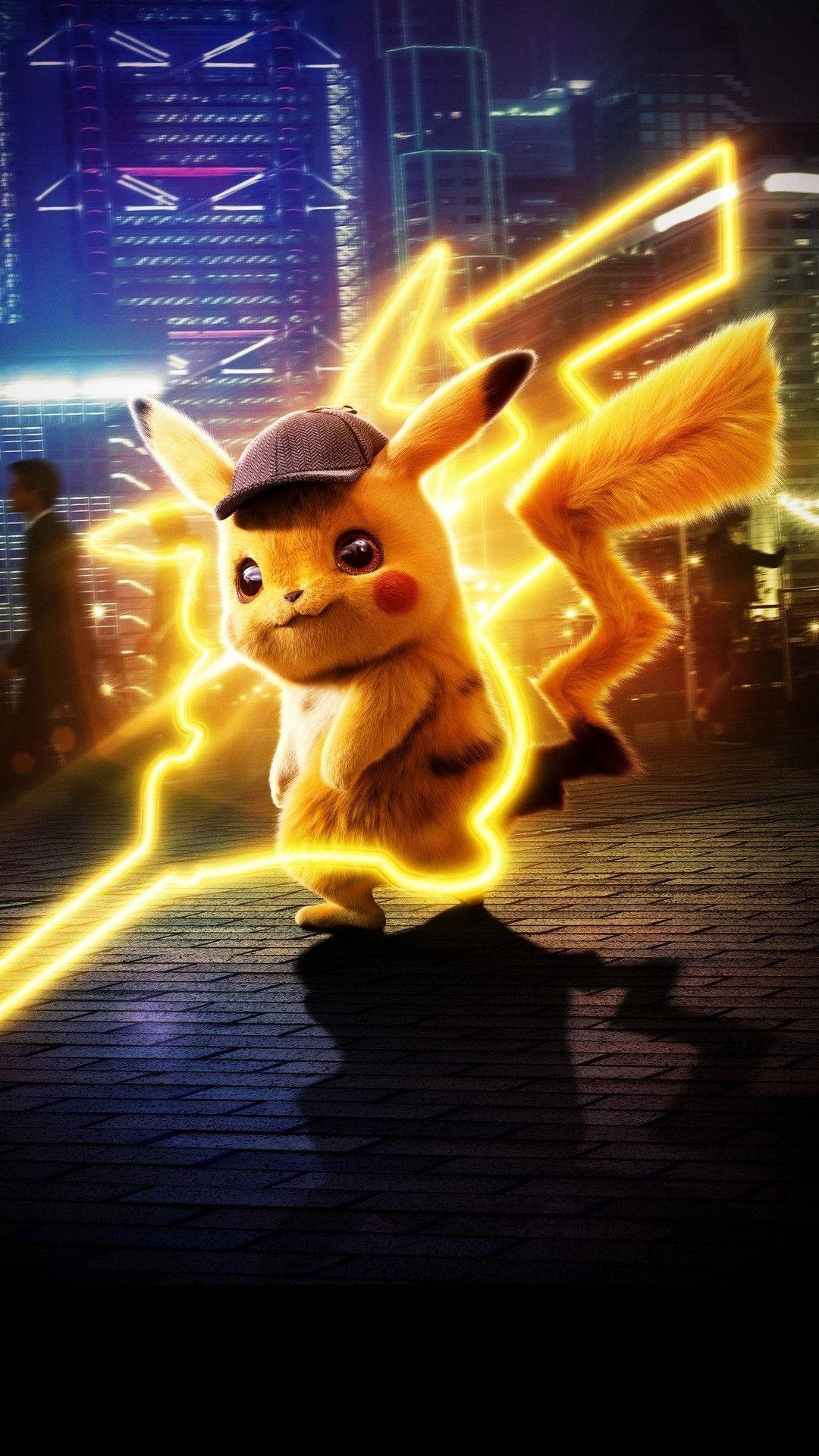 Pikachu keltaisen salaman kanssa Taustakuvat