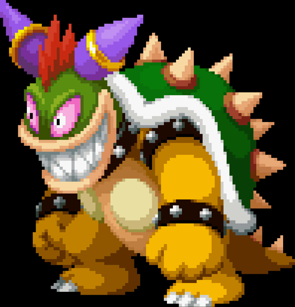 Pikselitaide Bowser Taustakuvat