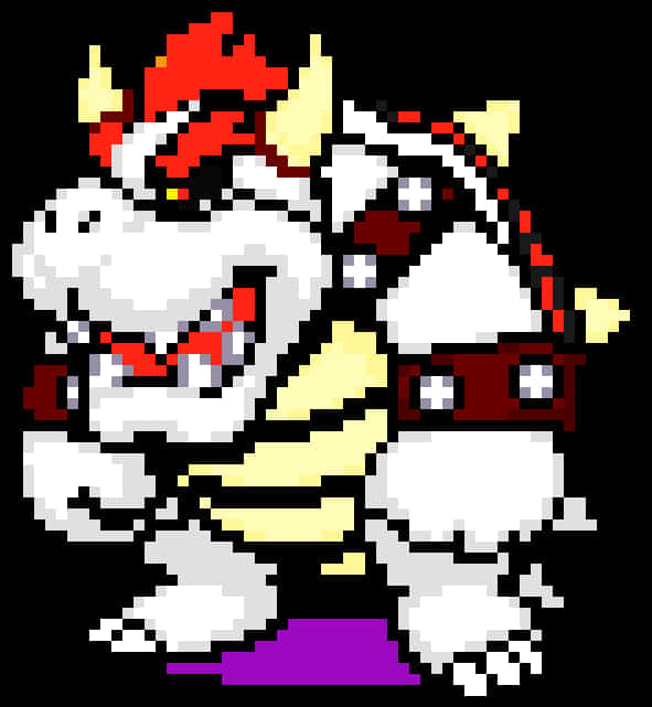 Pikselöity Bowser-taiteilu Taustakuvat