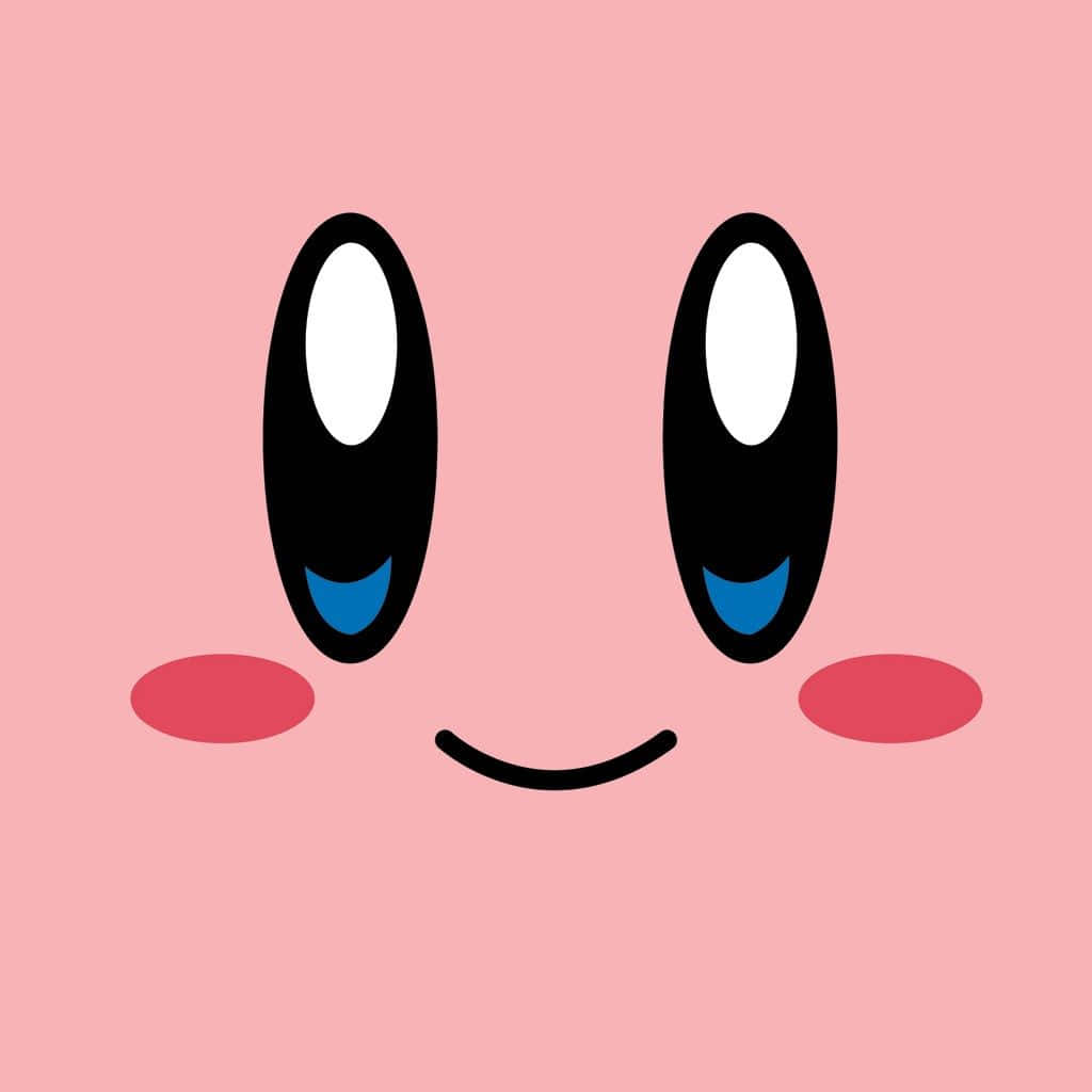 Pink Kirby Söpö Tyttömäinen iPad Taustakuvat