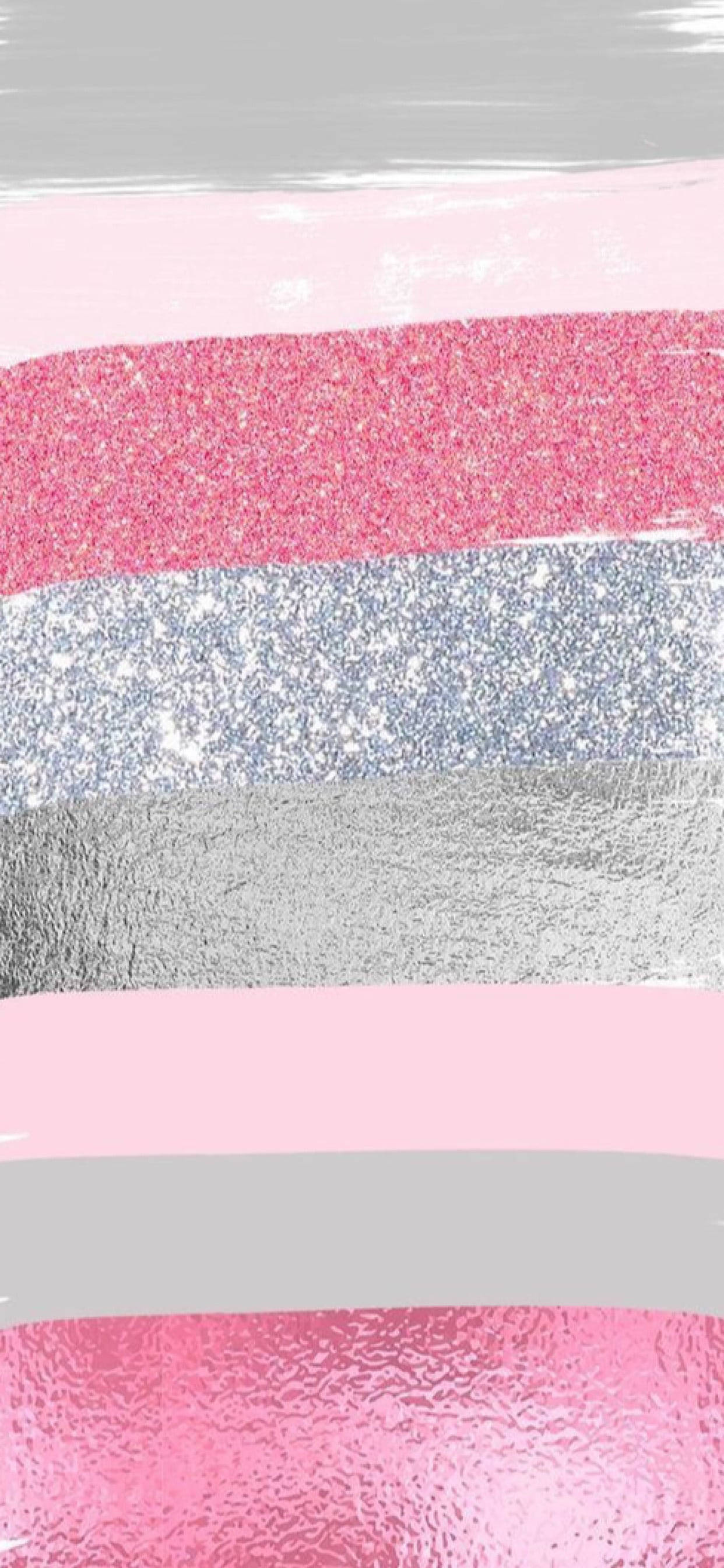 Pinkki Hopea Glitterraidat Taustakuvat