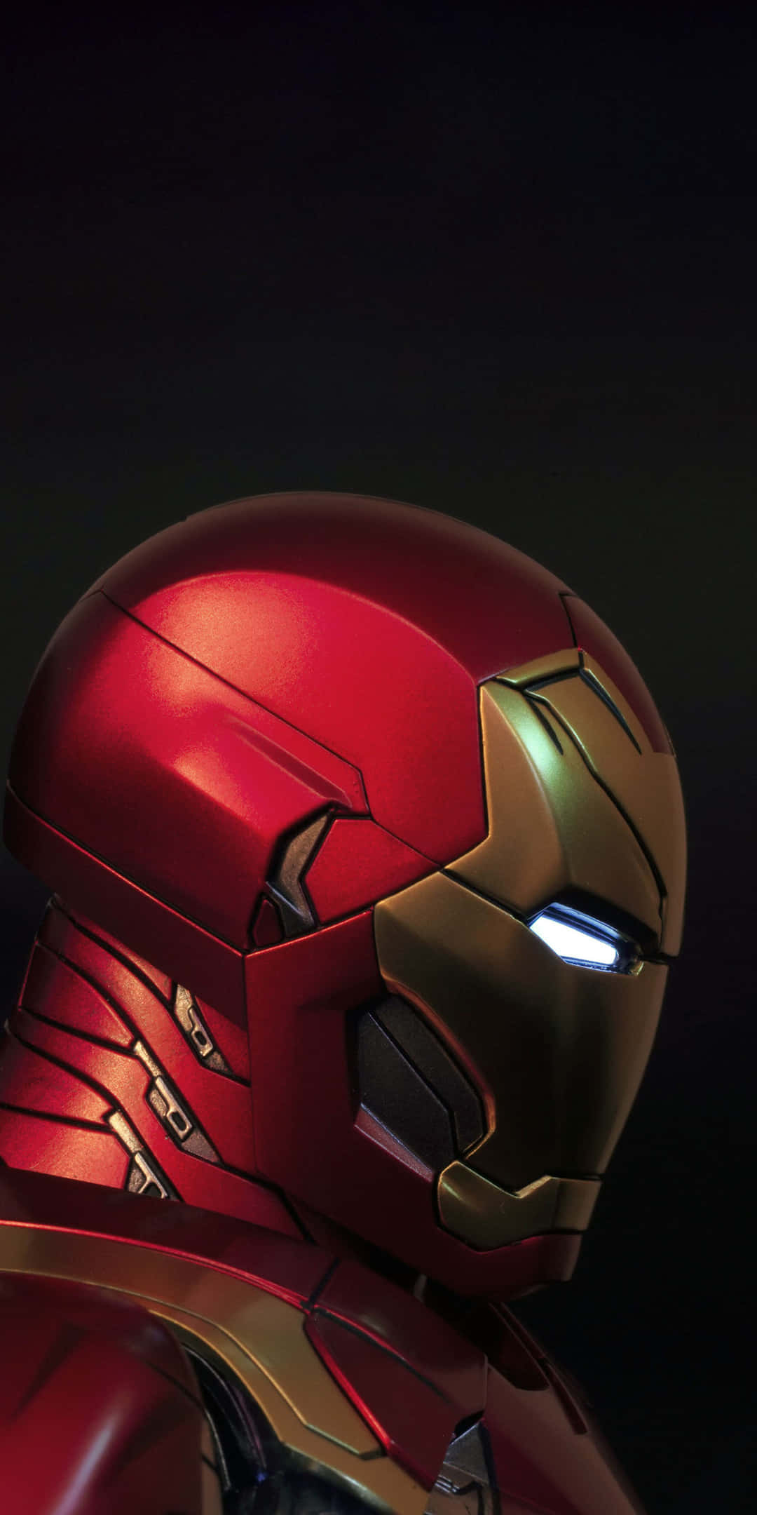 Pixel 3 Iron Man -pää sivulta taustakuva Taustakuvat