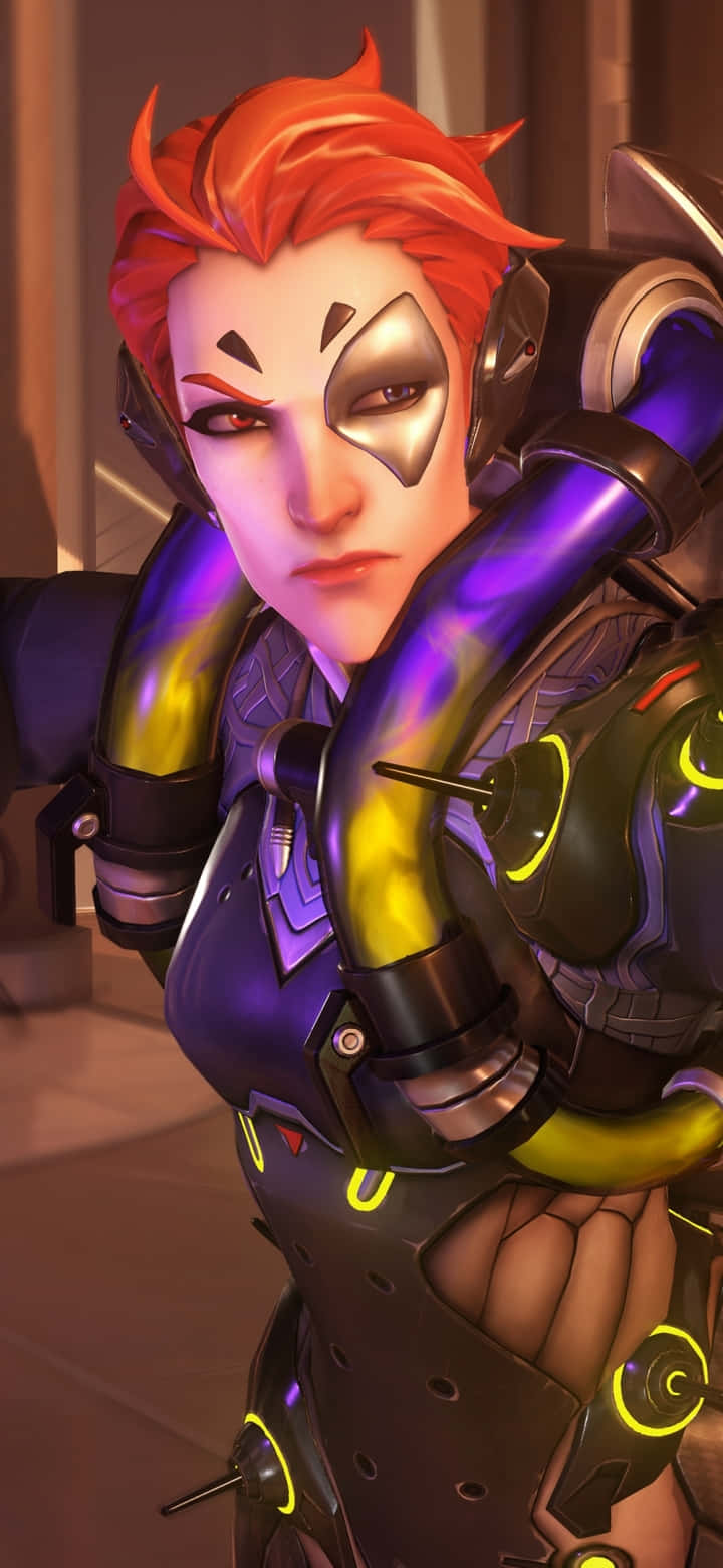 Pixel 3 Overwatch -taustakuva Moira Taustakuvat