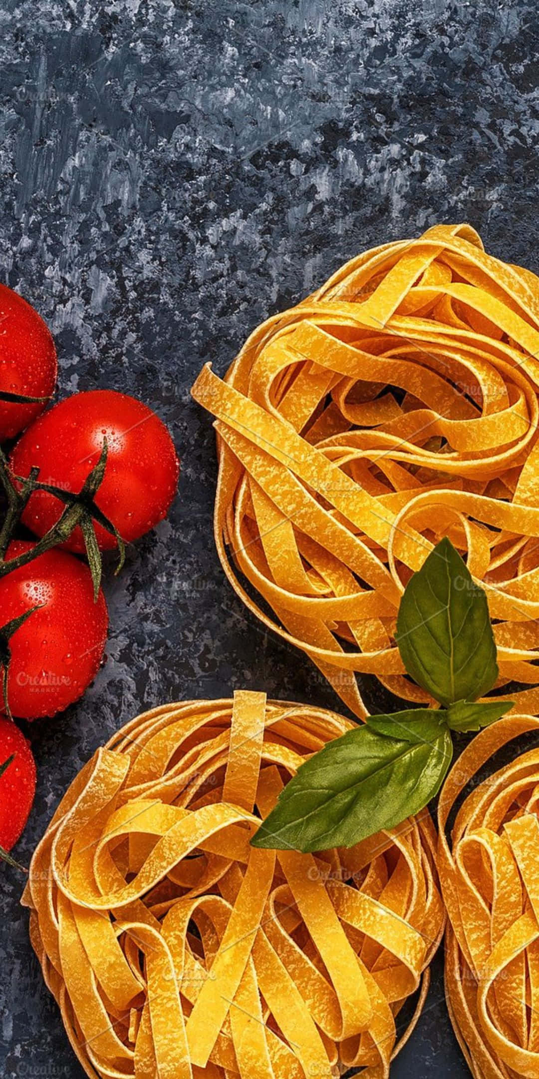 Pixel 3 -ruokataustakuva tagliatellesta Taustakuvat