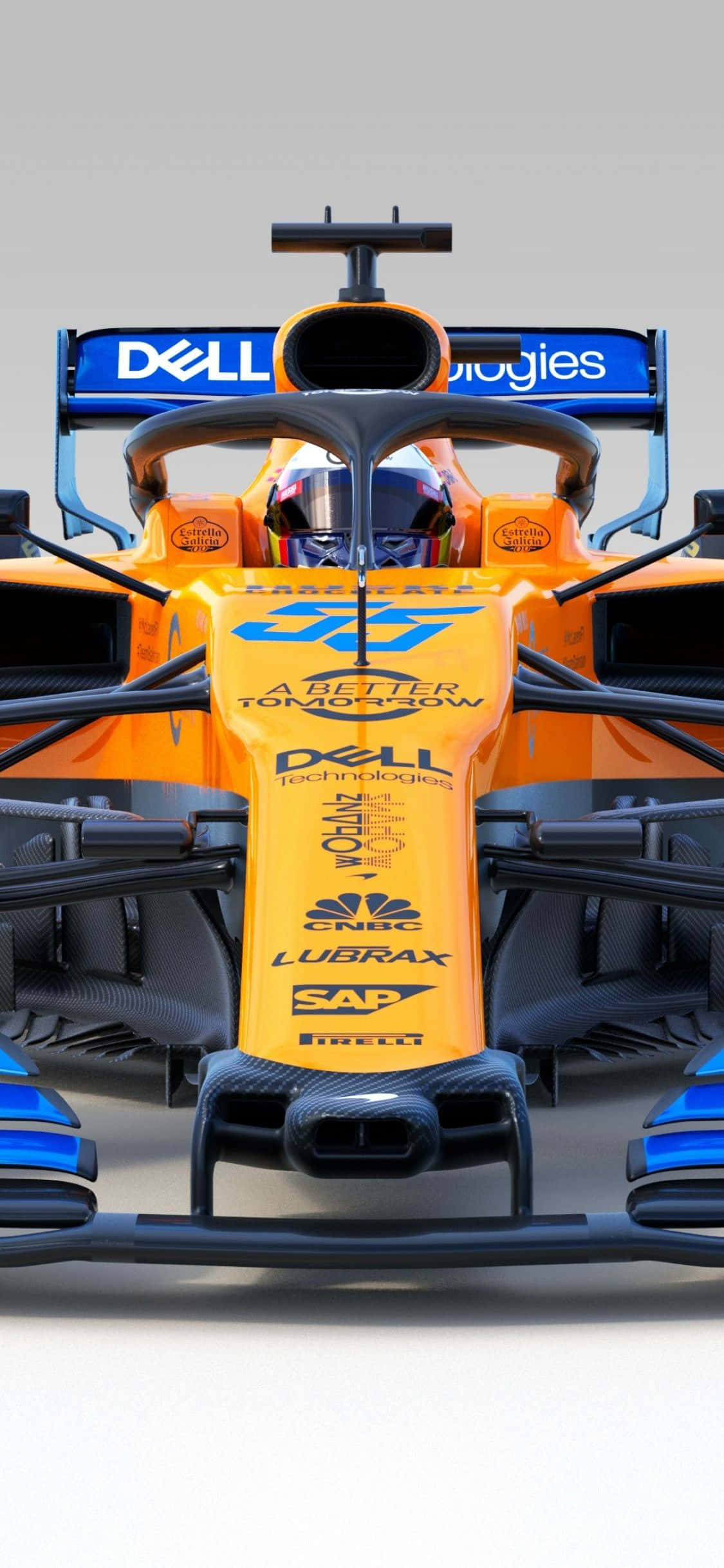 Pixel 3XL F1 2016 McLaren Valkoinen Tausta Taustakuvat