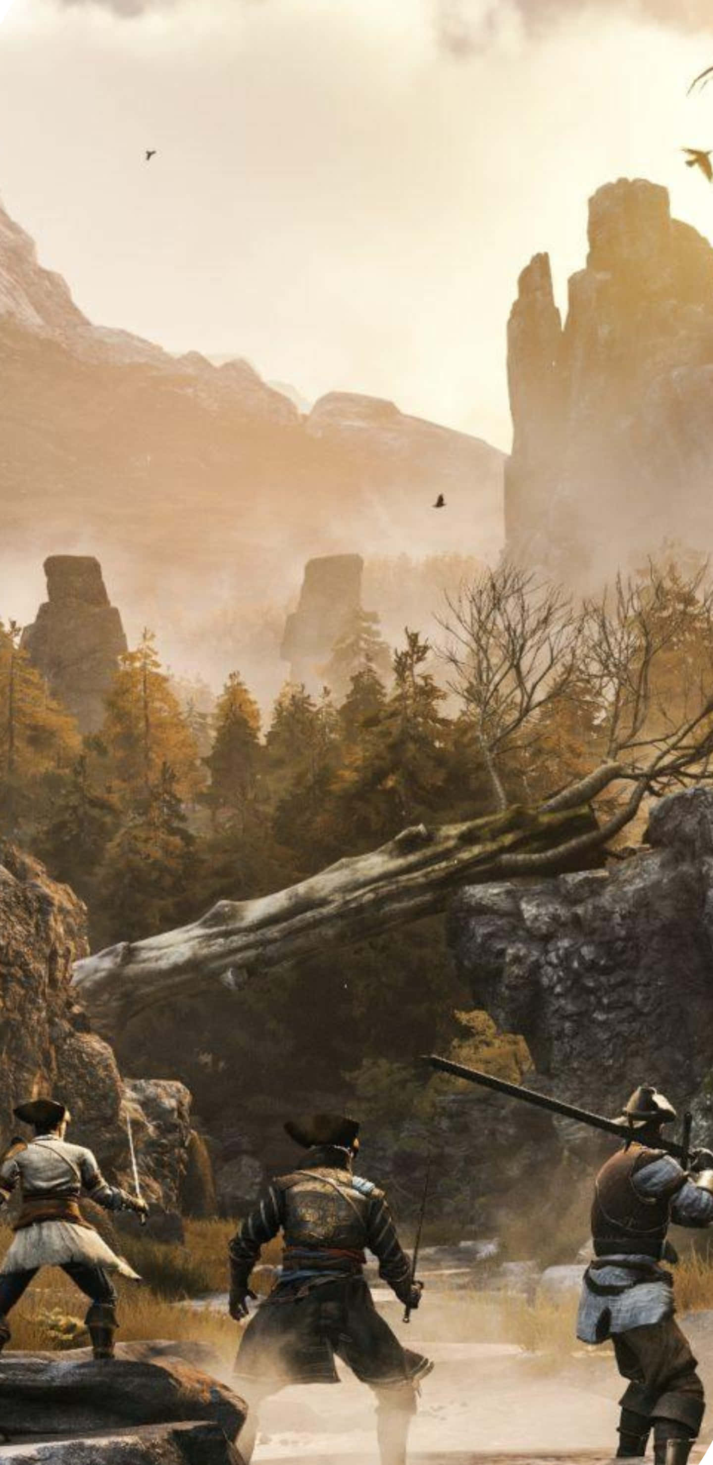 Pixel 3xl Greedfall Juhlat Lentävä Hirviö Tausta Taustakuvat