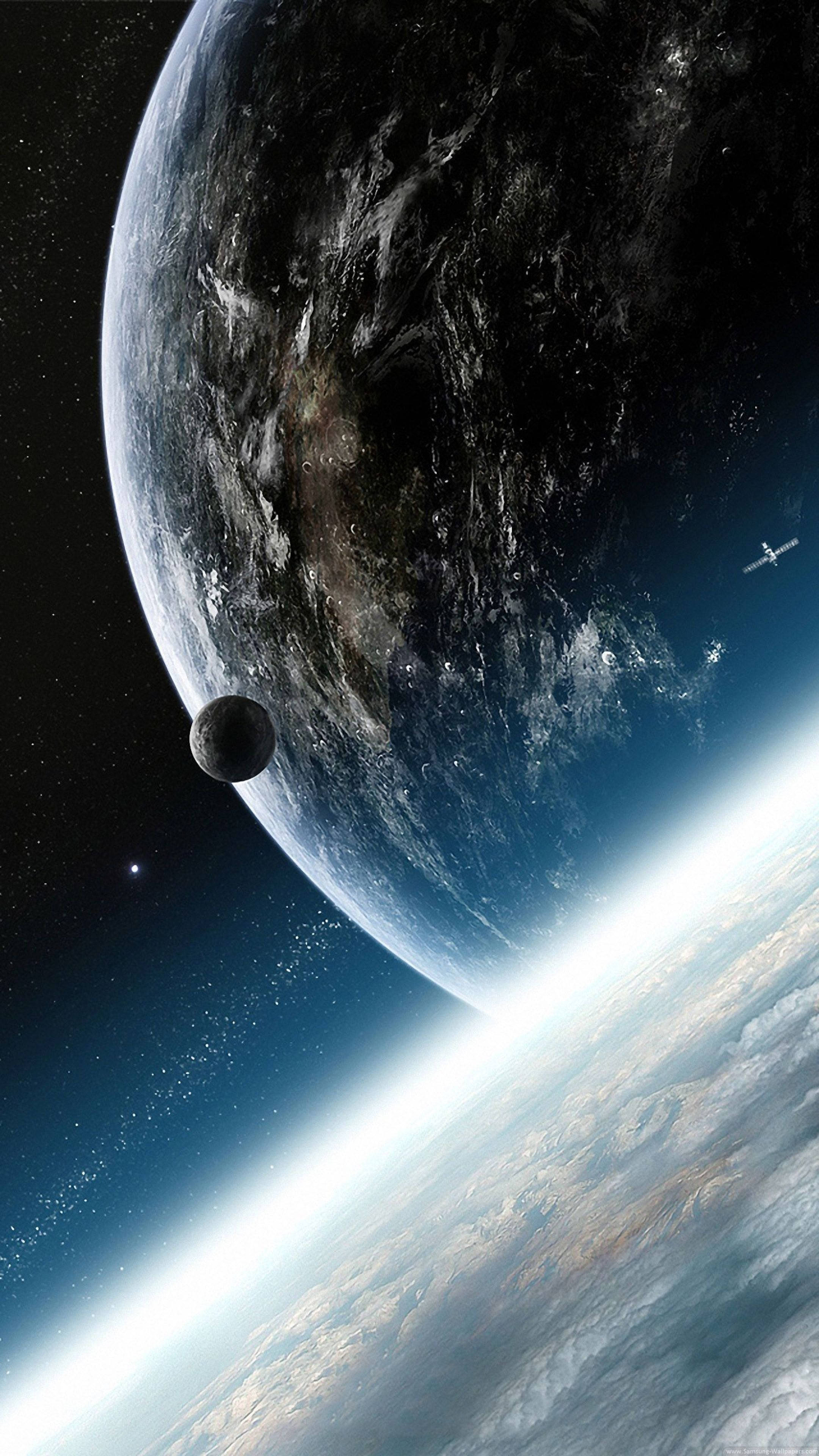 Planeetat avaruudesta 4K puhelimelle Taustakuvat