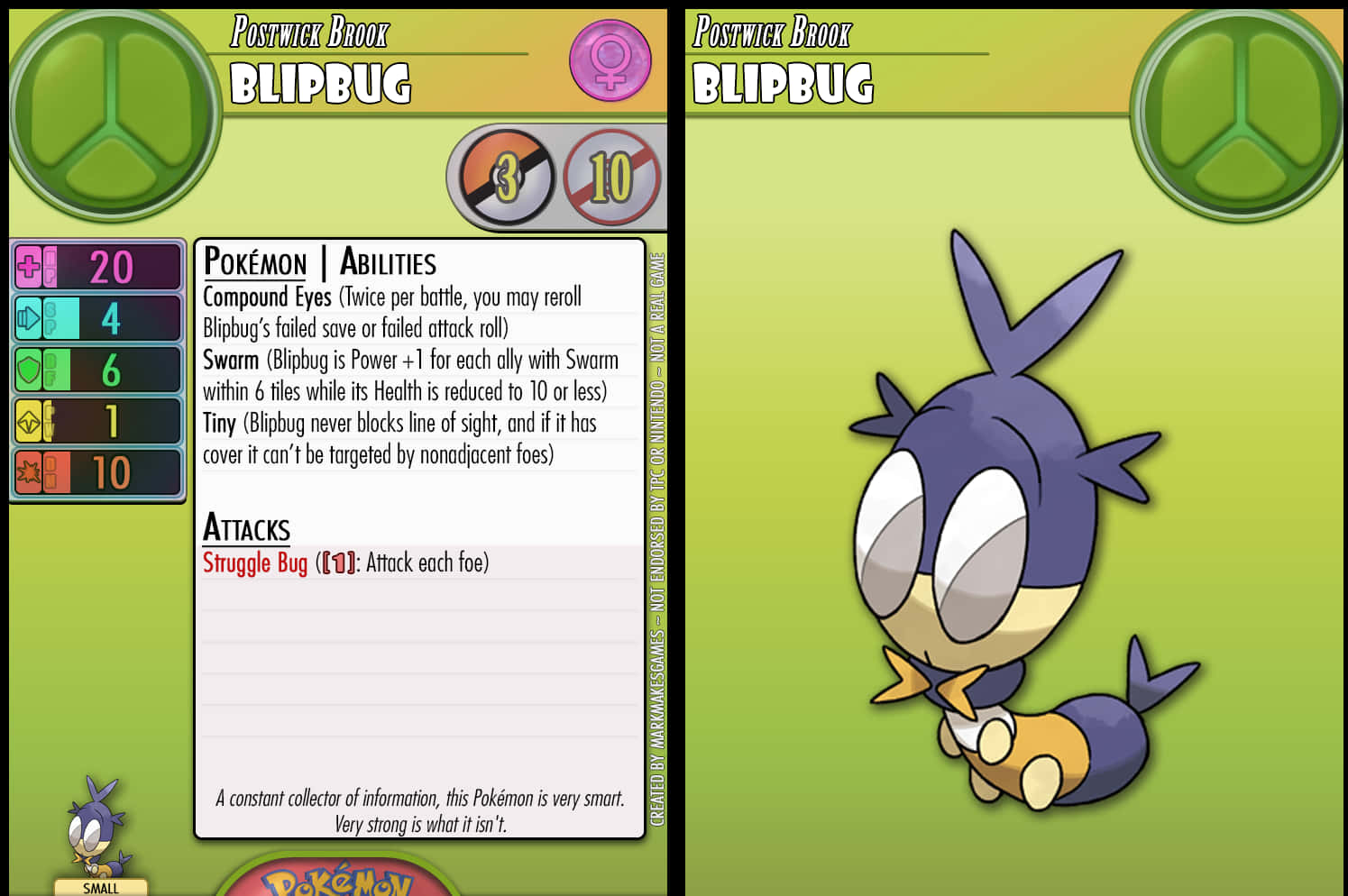 Pokémon Blipbug - Kyvyt Taustakuvat
