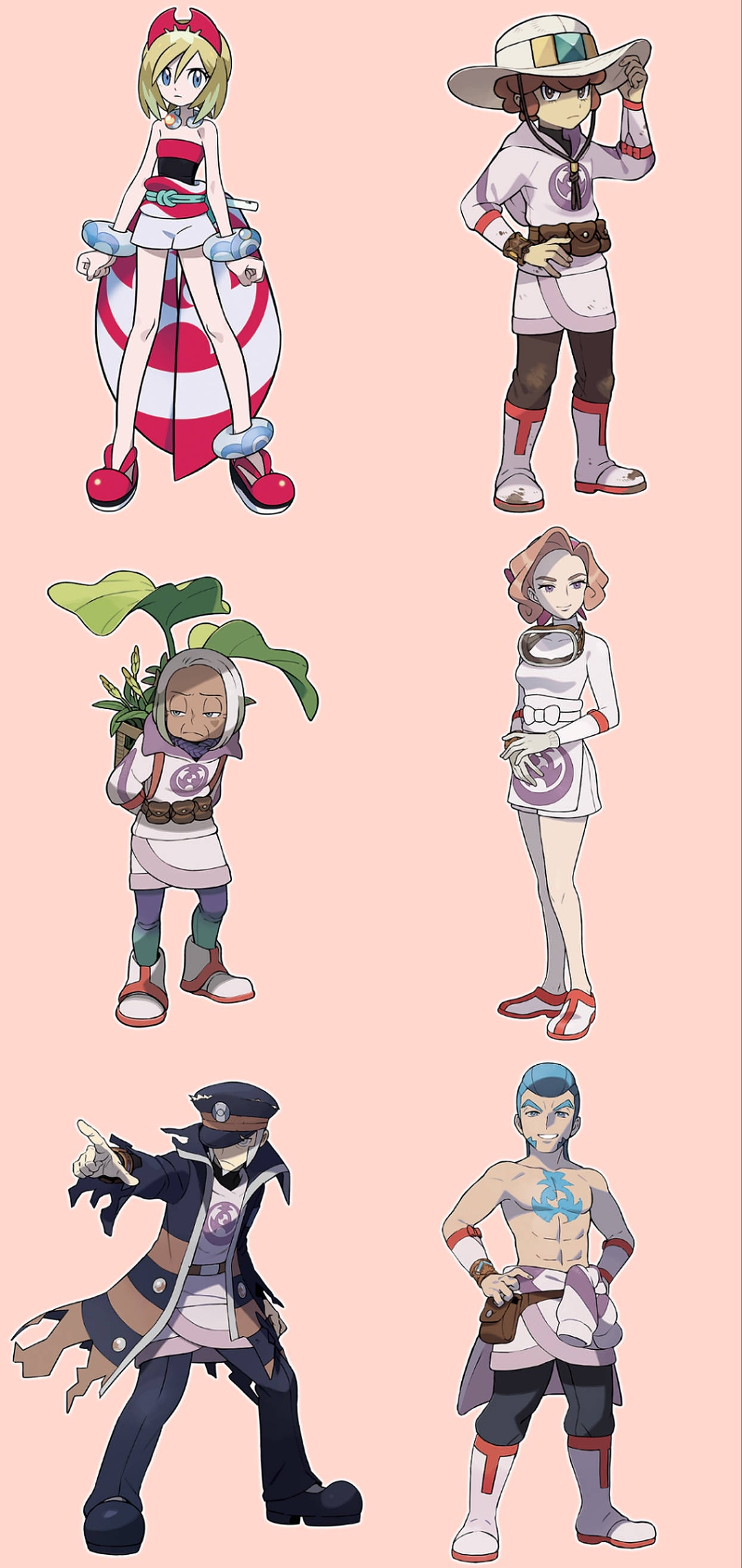 Pokémon Legends Arceus - Vaaleanpunainen juliste Taustakuvat