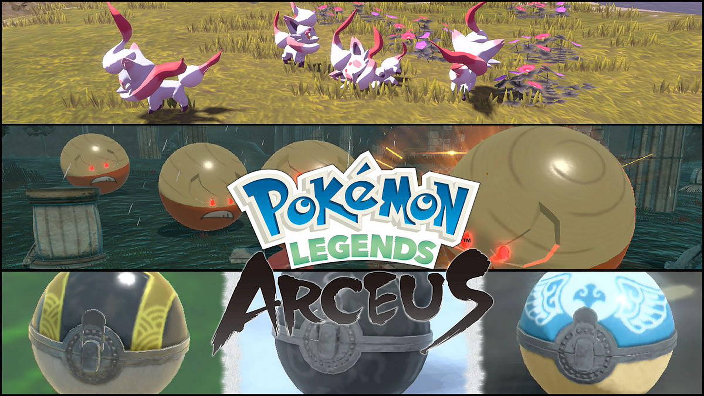 Pokemon Legends Arceus -valokollaasi Taustakuvat