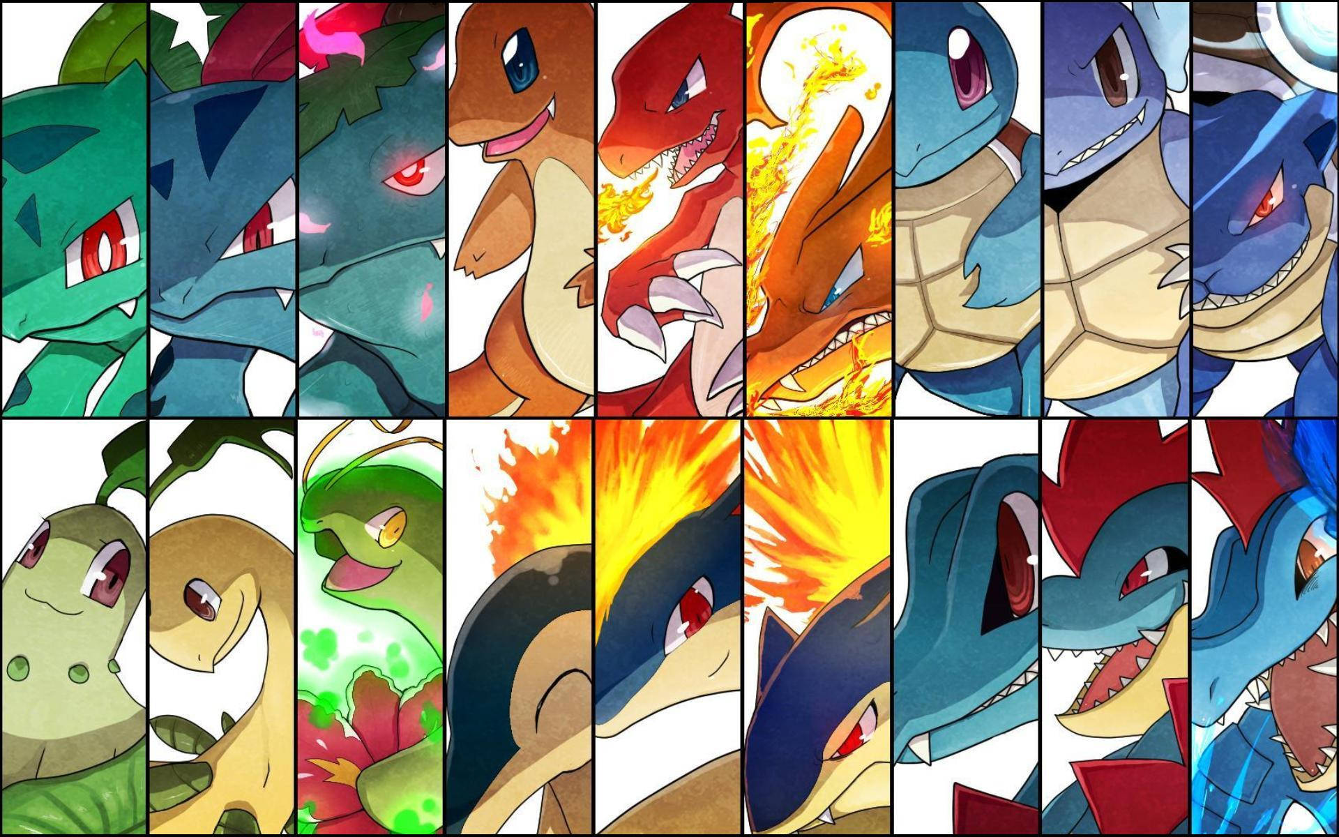 Pokémonin kehitys Taustakuvat