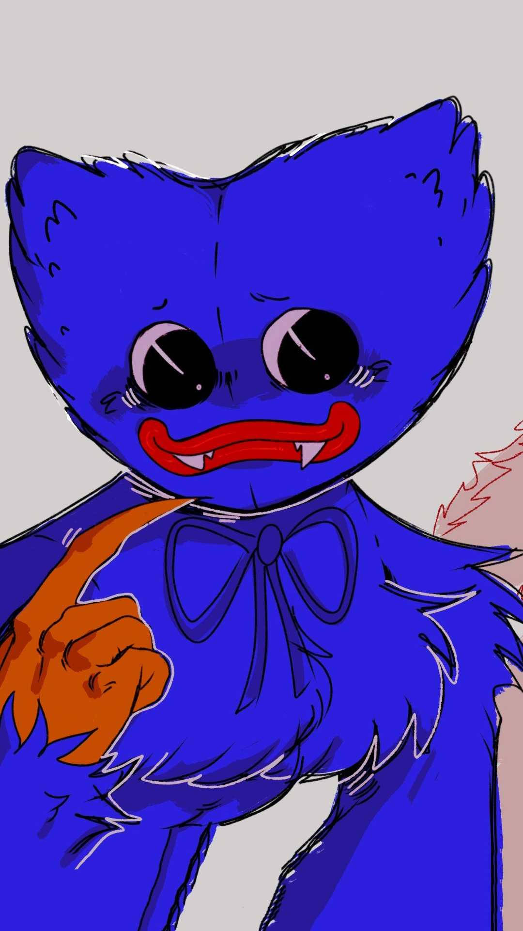 Poppy Playtime Suloinen Huggy Wuggy -piirros Taustakuvat