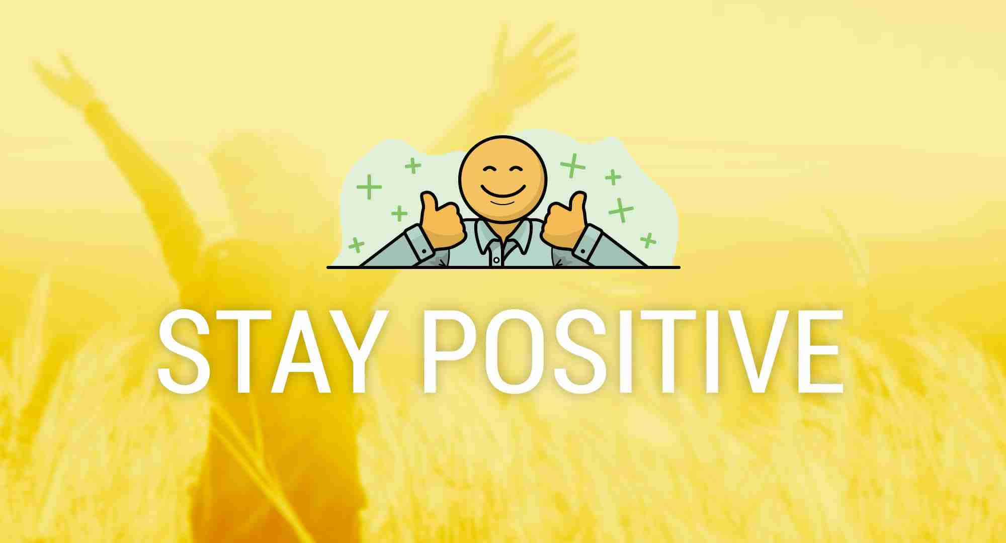 Positiivinen ajattelu keltainen peukalo ylös -kuva Taustakuvat