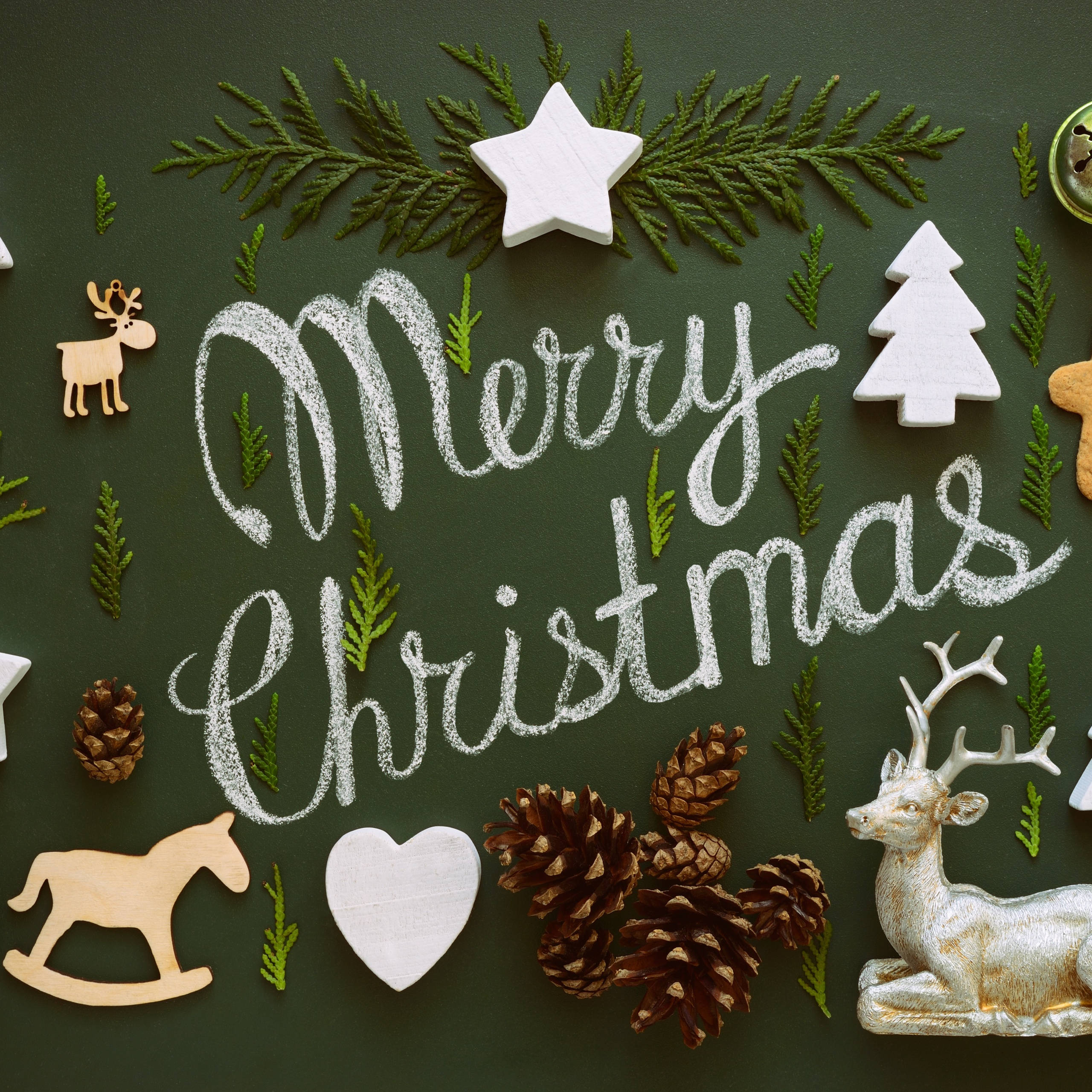 Preppy Merry Christmas -banneri Taustakuvat