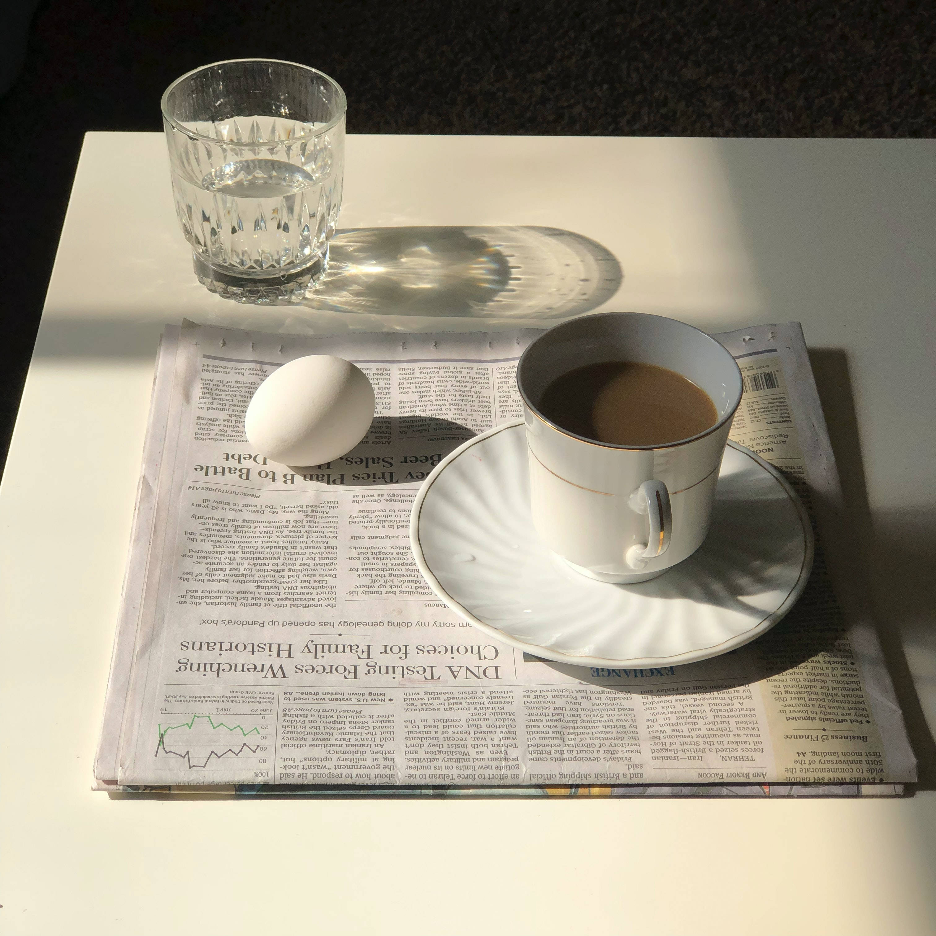 Preppy-tyylinen yksinkertainen aamiainen Taustakuvat
