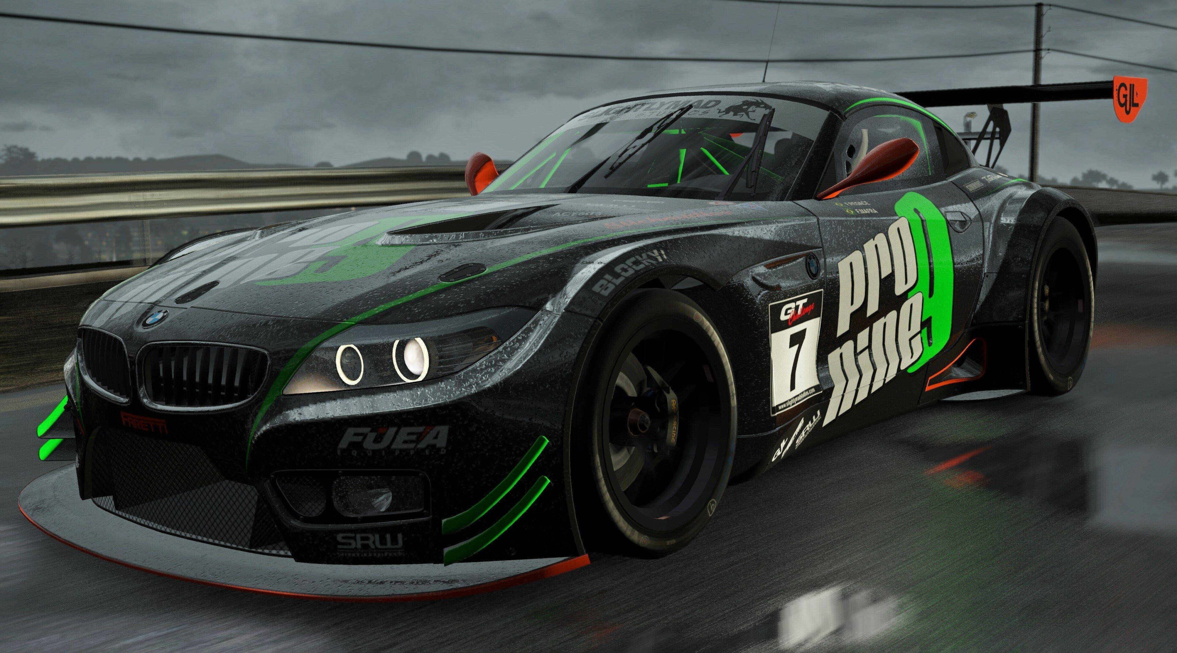 Project Cars 4K Musta BMW M6 Taustakuvat