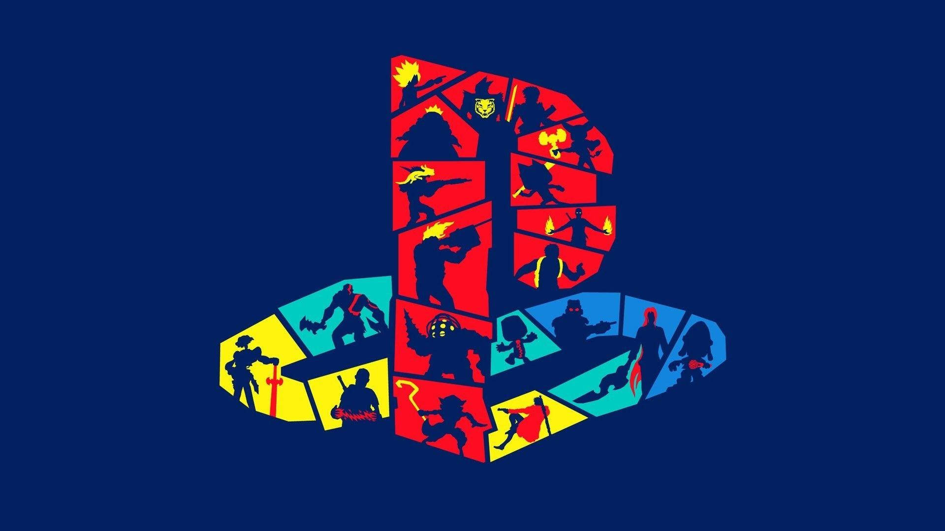 PSP PlayStation logo pelihahmot Taustakuvat