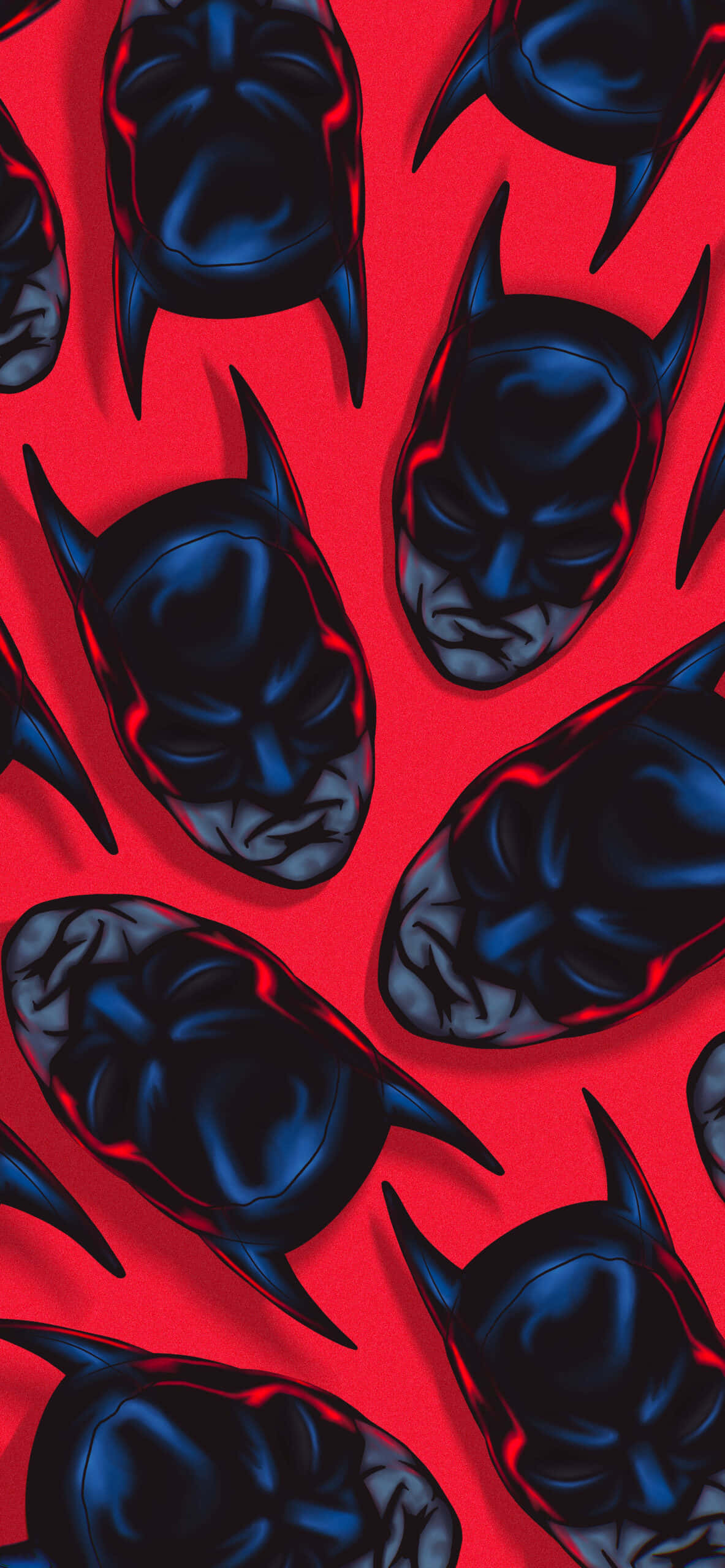Punainen Batman-logo - Näytä rakkautesi Gothamin suojelijaa kohtaan Taustakuvat