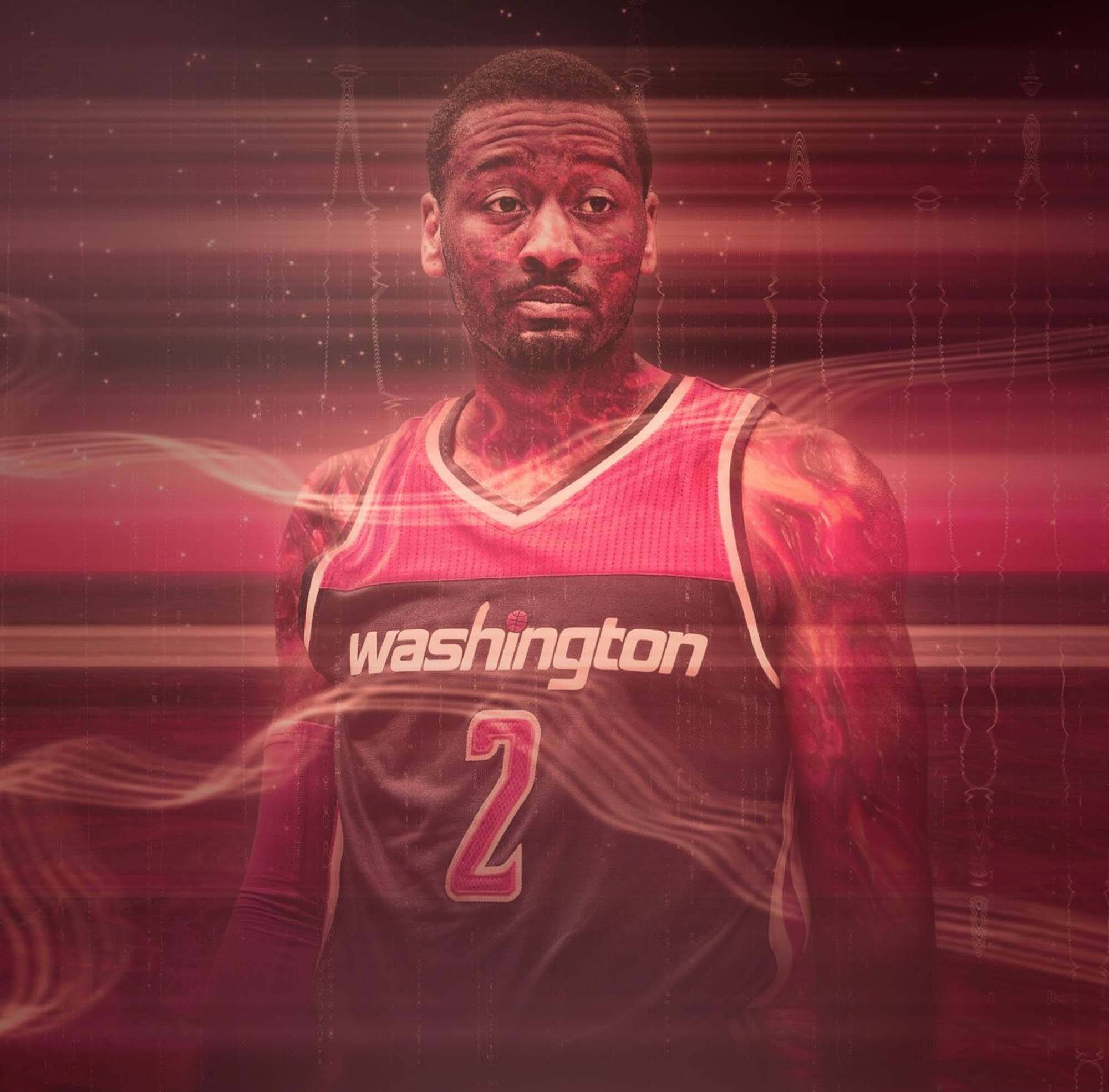 Punainen esteettinen John Wall Taustakuvat