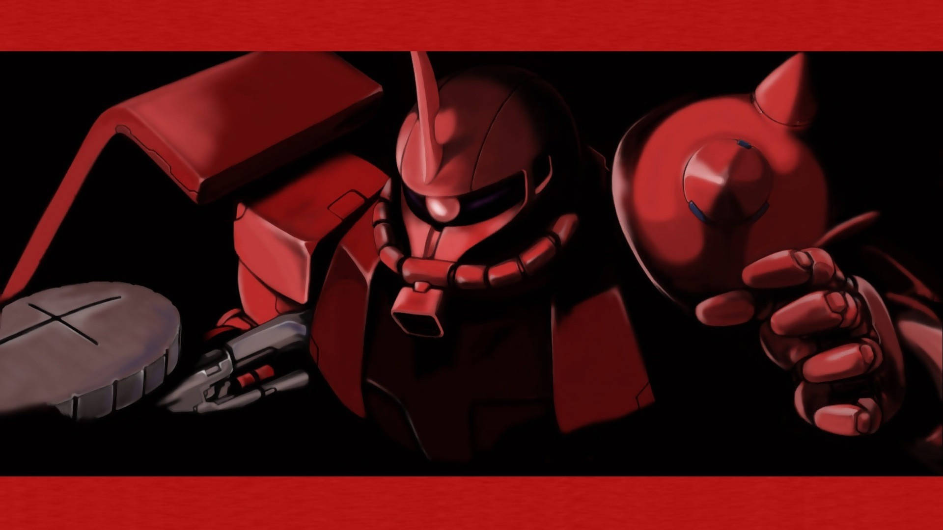 Punainen estetiikka Mobile Suit Gundam Taustakuvat