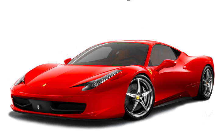 Punainen Ferrari 458 Italia Sivukuva Taustakuvat