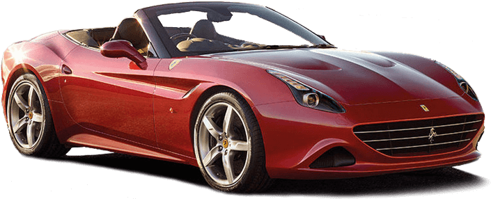 Punainen Ferrari avoauto Taustakuvat