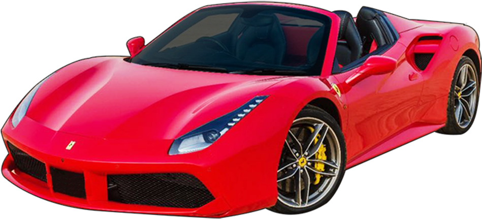 Punainen Ferrari avoauto Taustakuvat