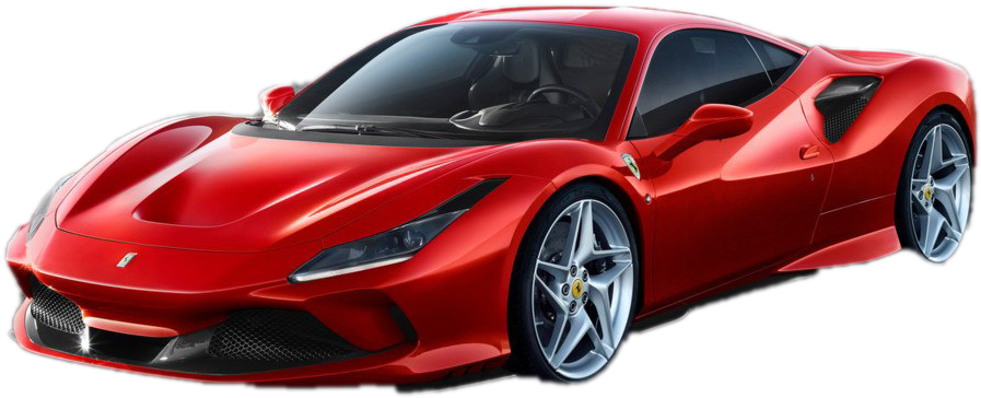 Punainen Ferrari-urheiluauto sivulta kuvattuna Taustakuvat