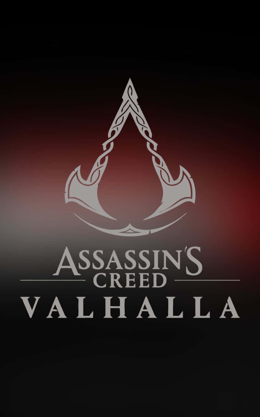 Punainen ja musta 1440p Assassin's Creed Valhalla -taustakuva Taustakuvat