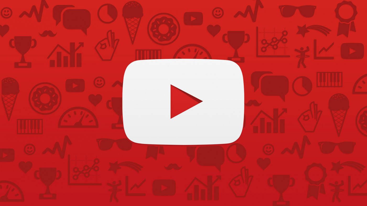 Punainen YouTube-tausta Taustakuvat