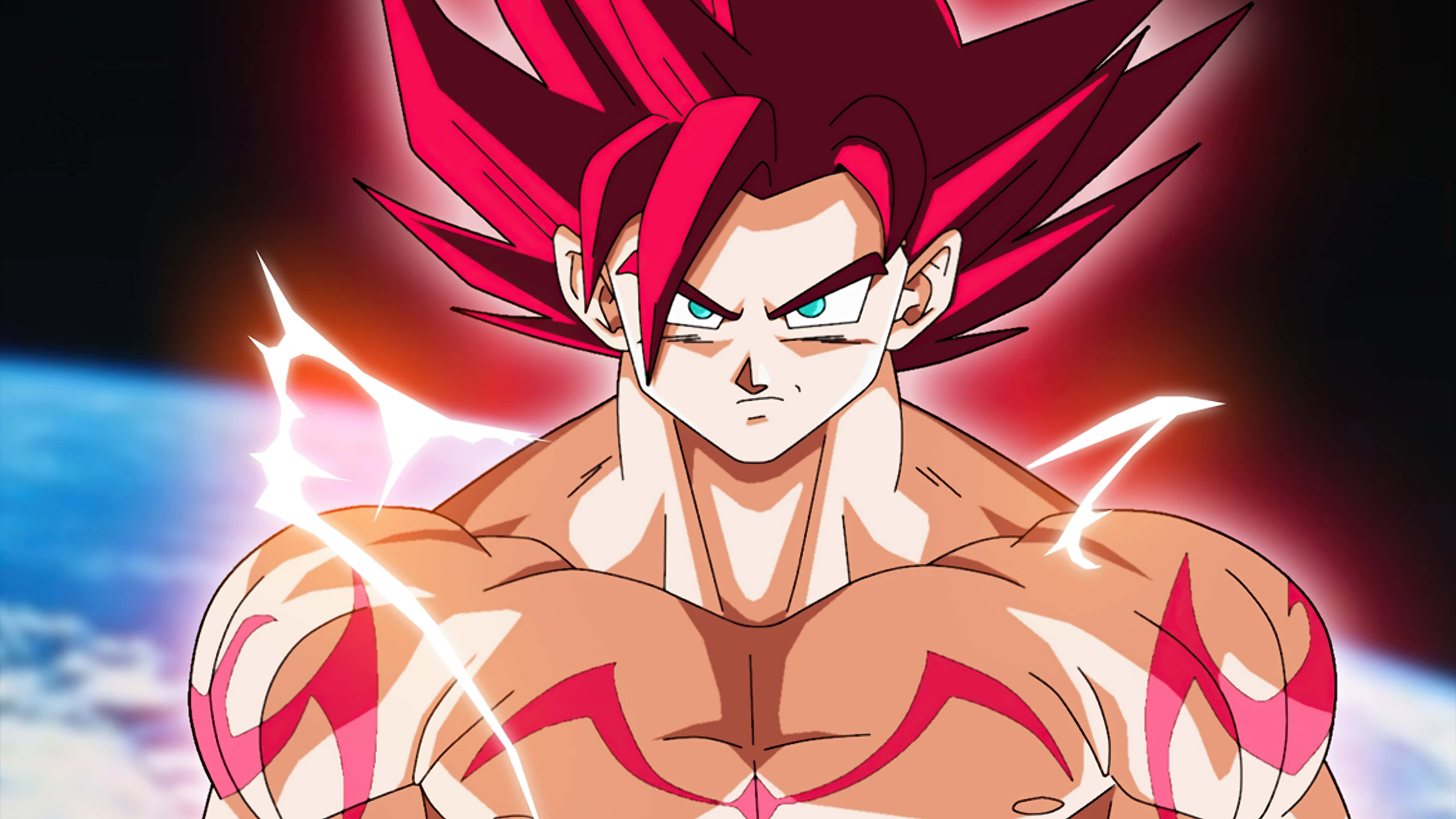 Punatukkainen Goku Dragon Ball Super -kuva Taustakuvat