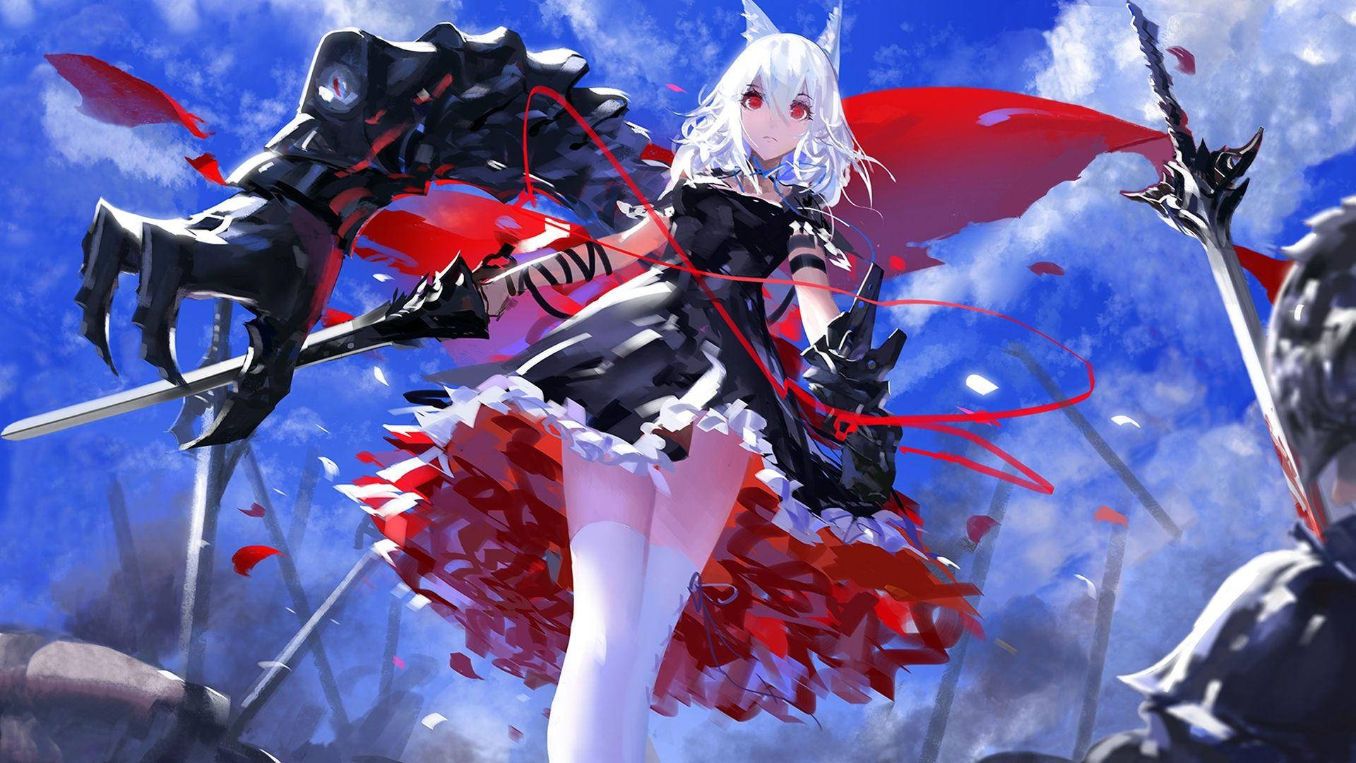 Puoliksi Kyborgi Anime Demon Taustakuvat