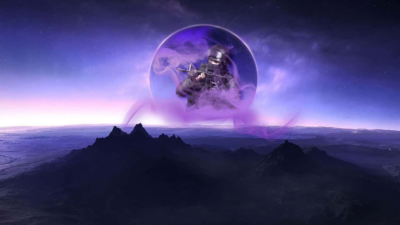 Purple Sphere Agent 720p Counter-strike Global Offensive -taustakuva Taustakuvat