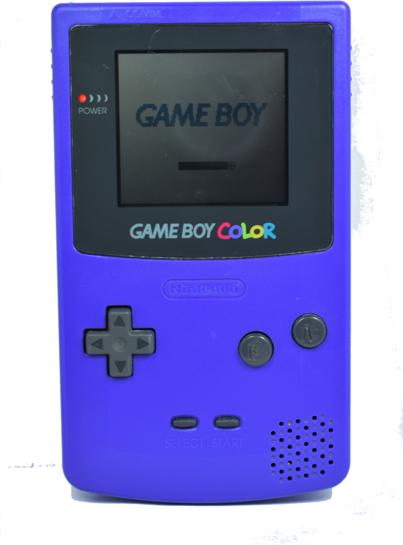 Purppura Game Boy Color -käsikonsoli Taustakuvat