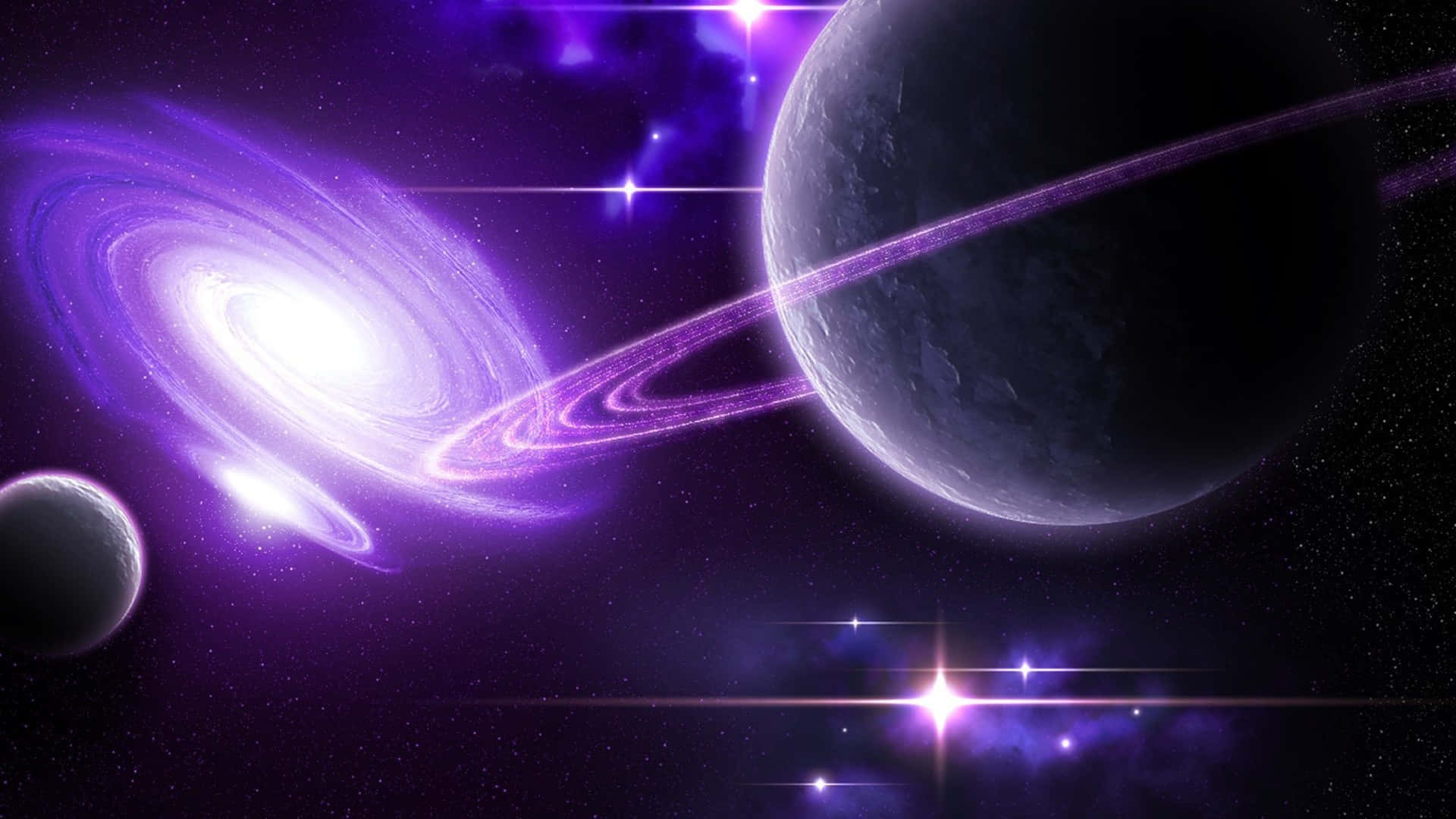 Purppuragalaksi - Tutki värikästä universumia Taustakuvat
