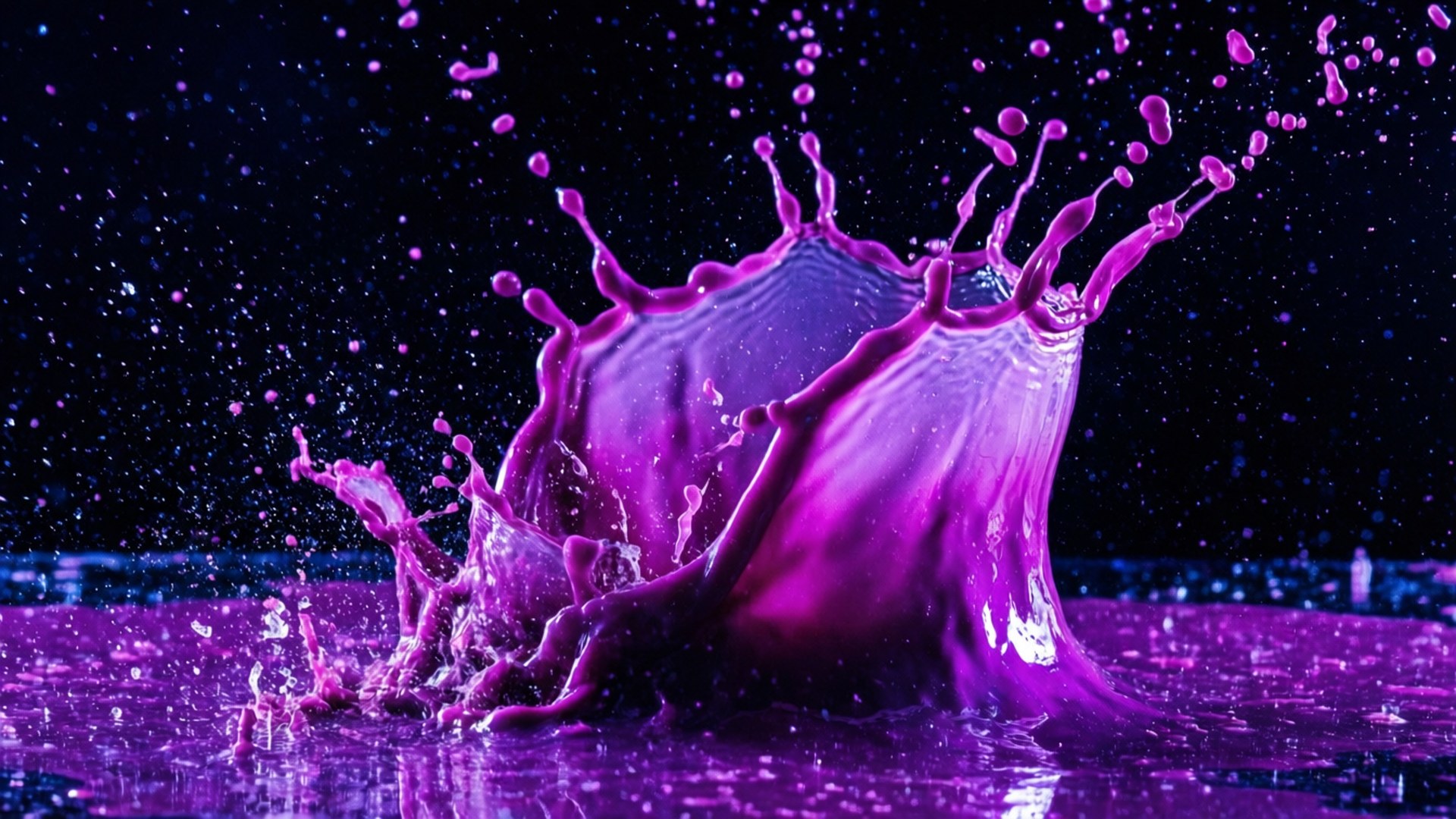 Purppuranesteinen roiske Taustakuvat