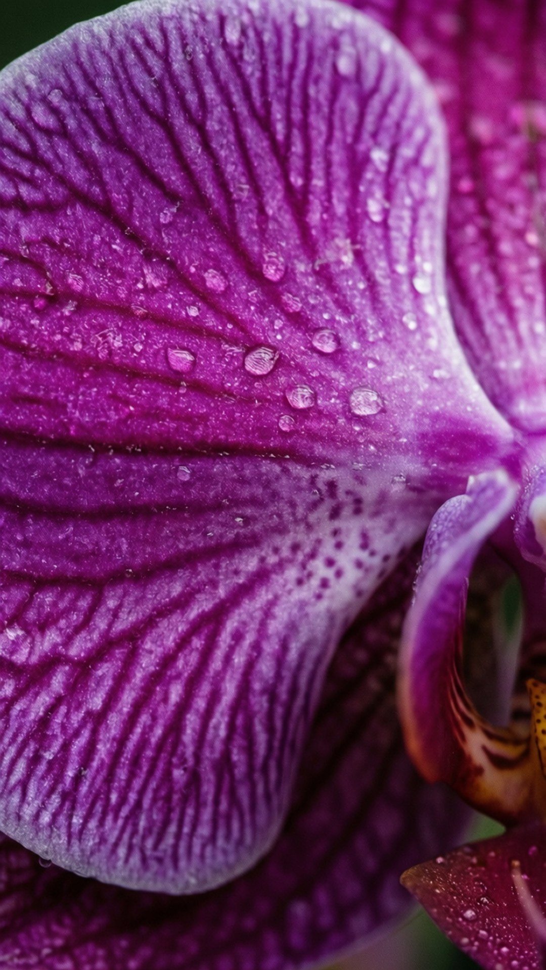 Purppuraorkidean yksityiskohta Taustakuvat
