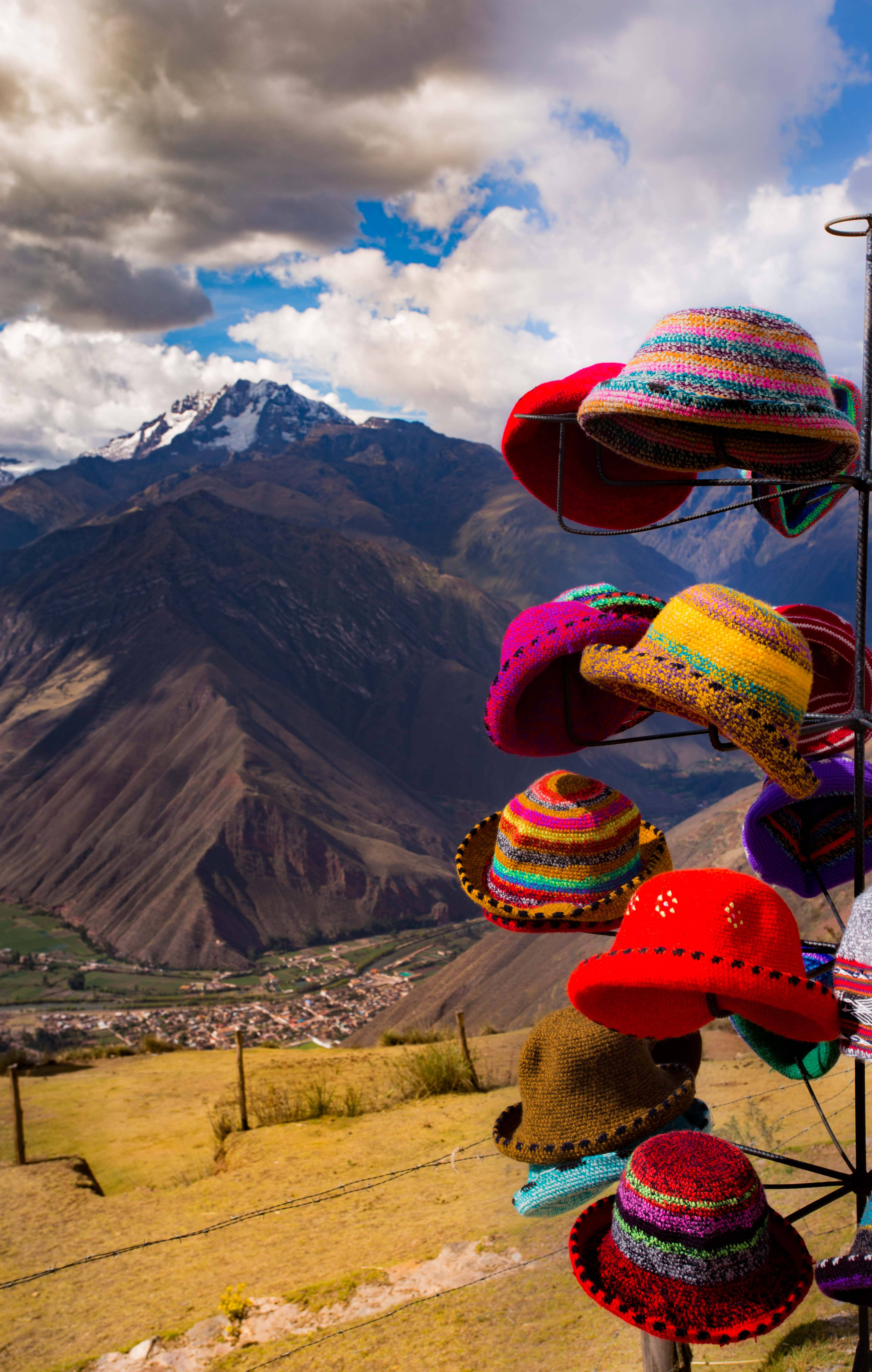 Pyhän laakson hattumatkamuistoja Cusco Peru Taustakuvat