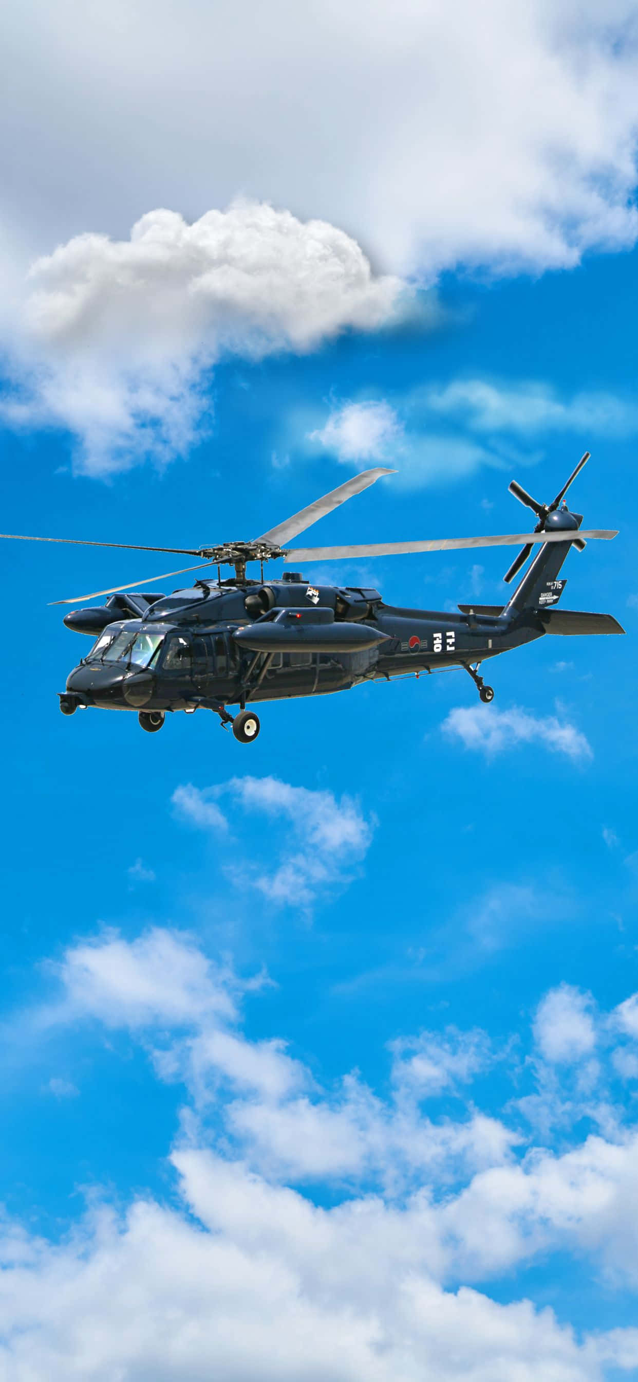 Pysy muita edellä iPhone Xs Maxin helikoptereilla Taustakuvat