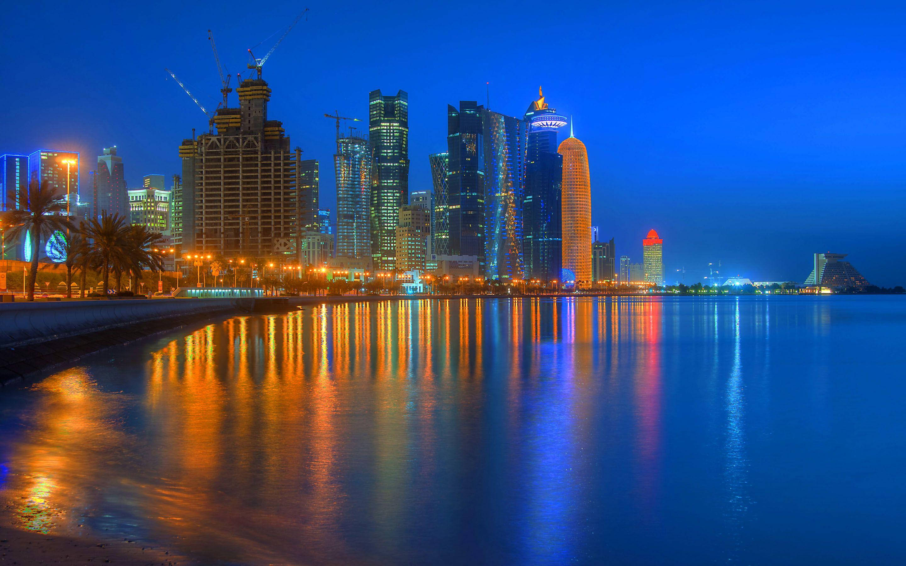 Qatarin Dohan Corniche Taustakuvat