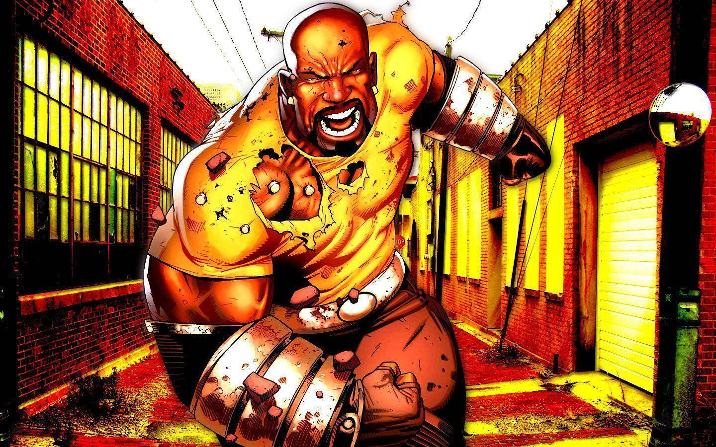 Radikaali musta supersankari Luke Cage Taustakuvat