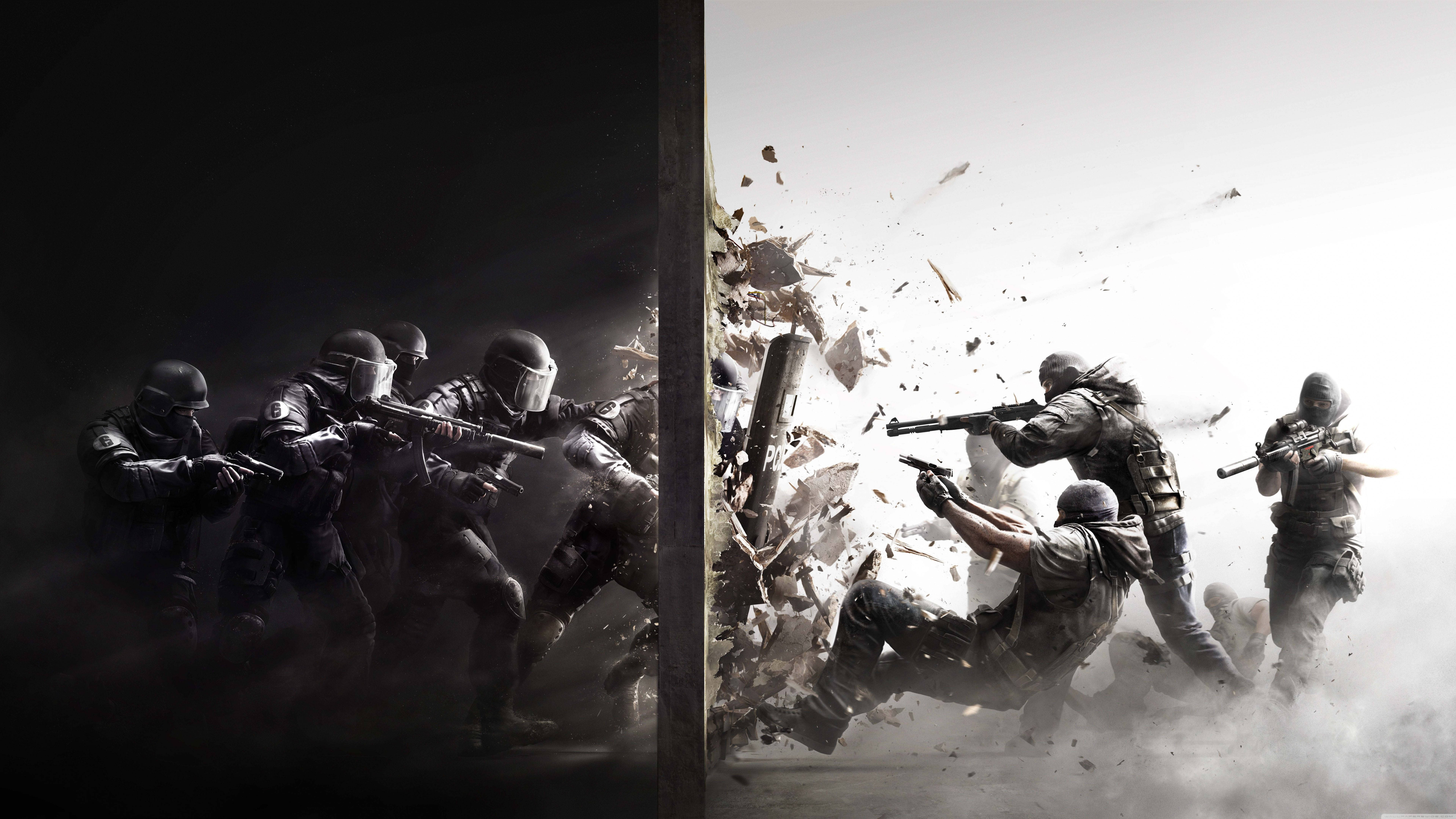Rainbow Siege 8K Pelikuvake Taustakuvat