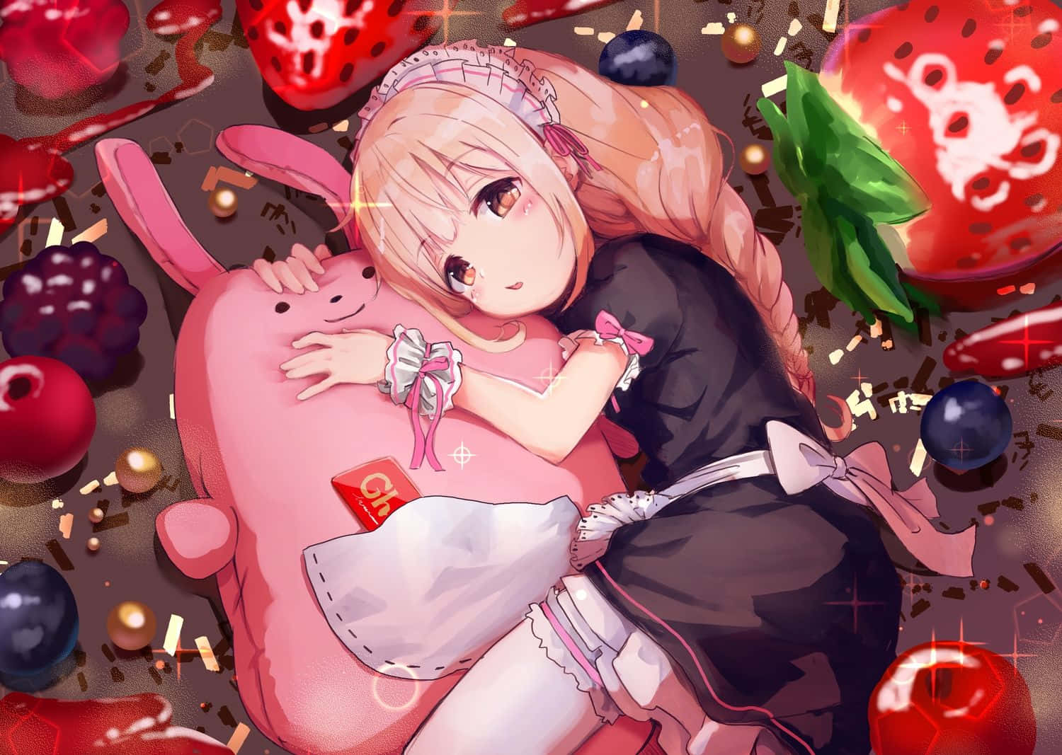 Rakasta vaaleanpunaista anime-estetiikkaa! Taustakuvat